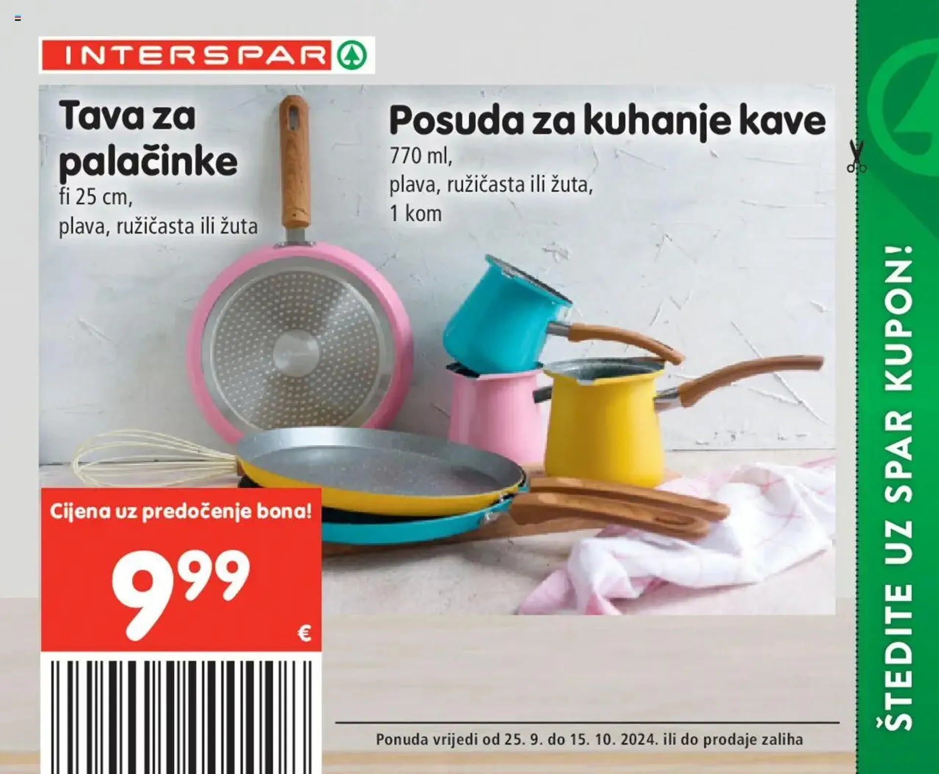 Katalog Posebne pogodnosti Interspar od 25. rujna do 15. listopada 2024. - Pregled Stranica 68