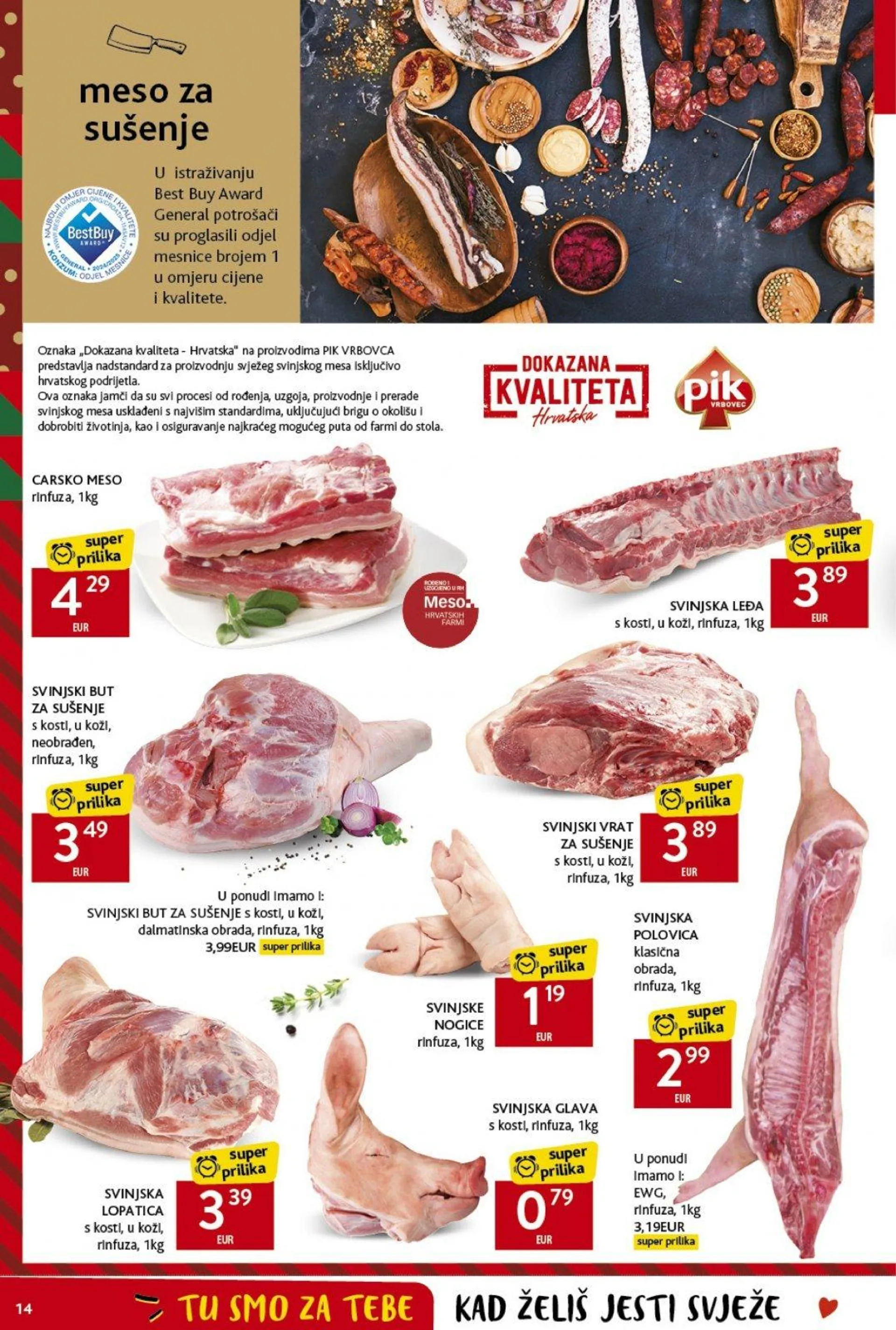 Katalog Konzum katalog do 04.12.2024 od 29. studenoga do 4. prosinca 2024. - Pregled Stranica 14