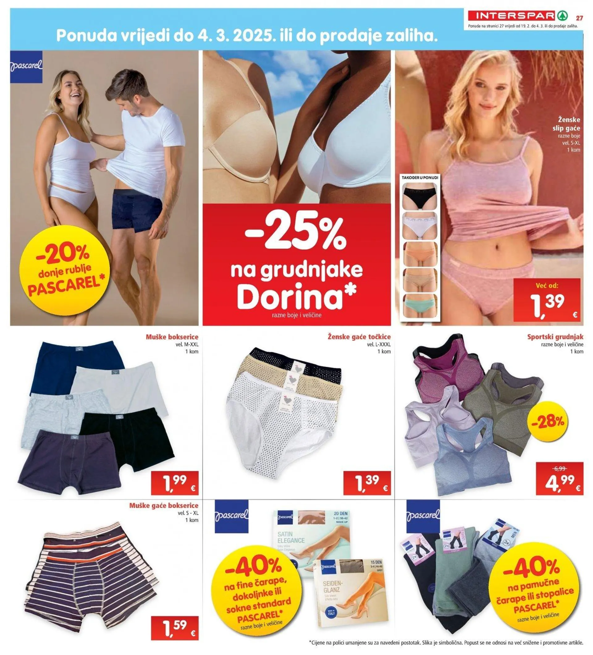 Katalog Interspar katalog do 25.02.2025 od 19. veljače do 25. veljače 2025. - Pregled Stranica 27