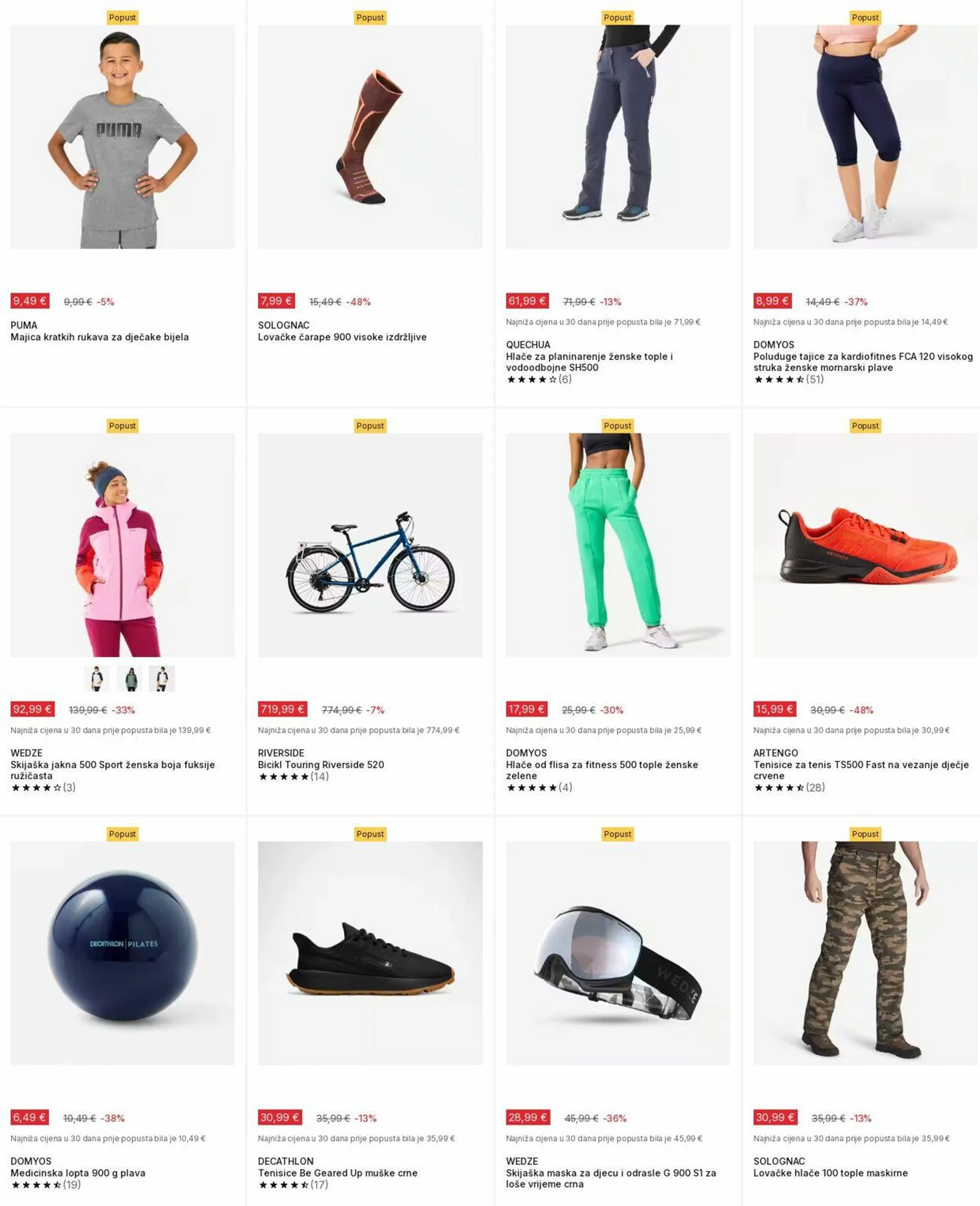 Katalog Decathlon od 28. listopada do 3. studenoga 2024. - Pregled Stranica 39