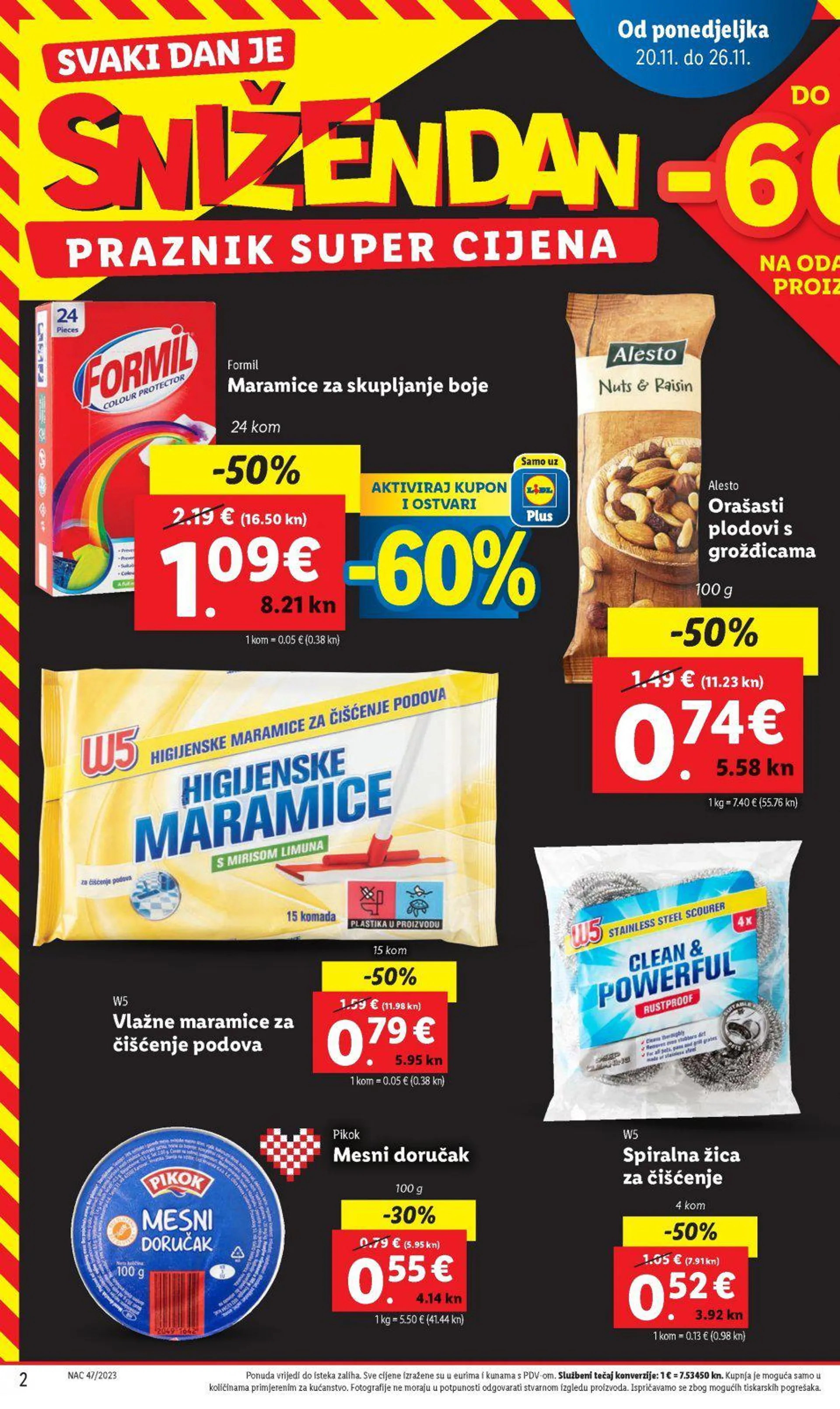 Katalog Lidl katalog do 26.11.2023 od 16. studenoga do 26. studenoga 2023. - Pregled Stranica 2