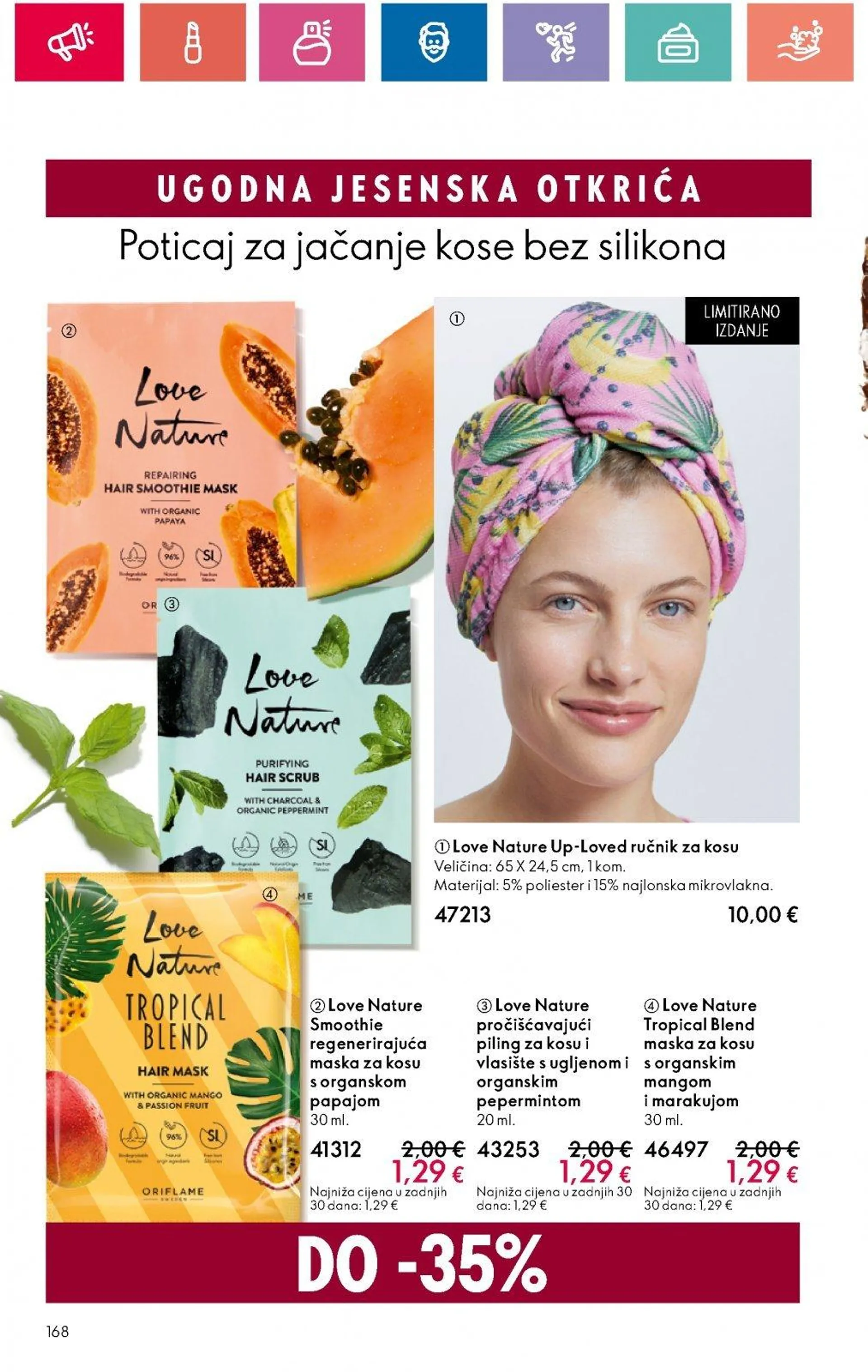 Katalog Oriflame katalog do 02.10.2024 od 12. rujna do 2. listopada 2024. - Pregled Stranica 168