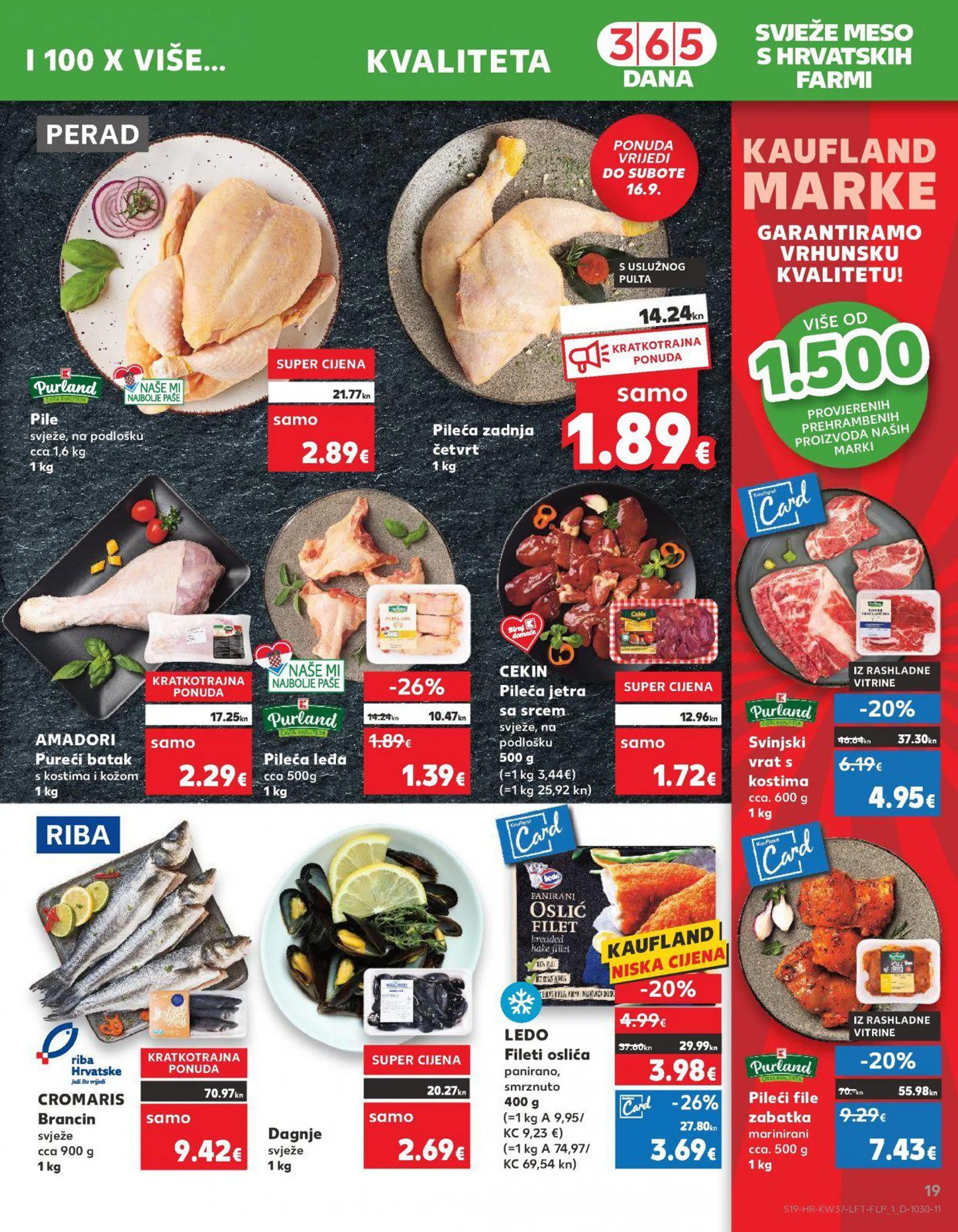 Katalog Kaufland katalog do 19.09.2023 od 13. rujna do 19. rujna 2023. - Pregled Stranica 19