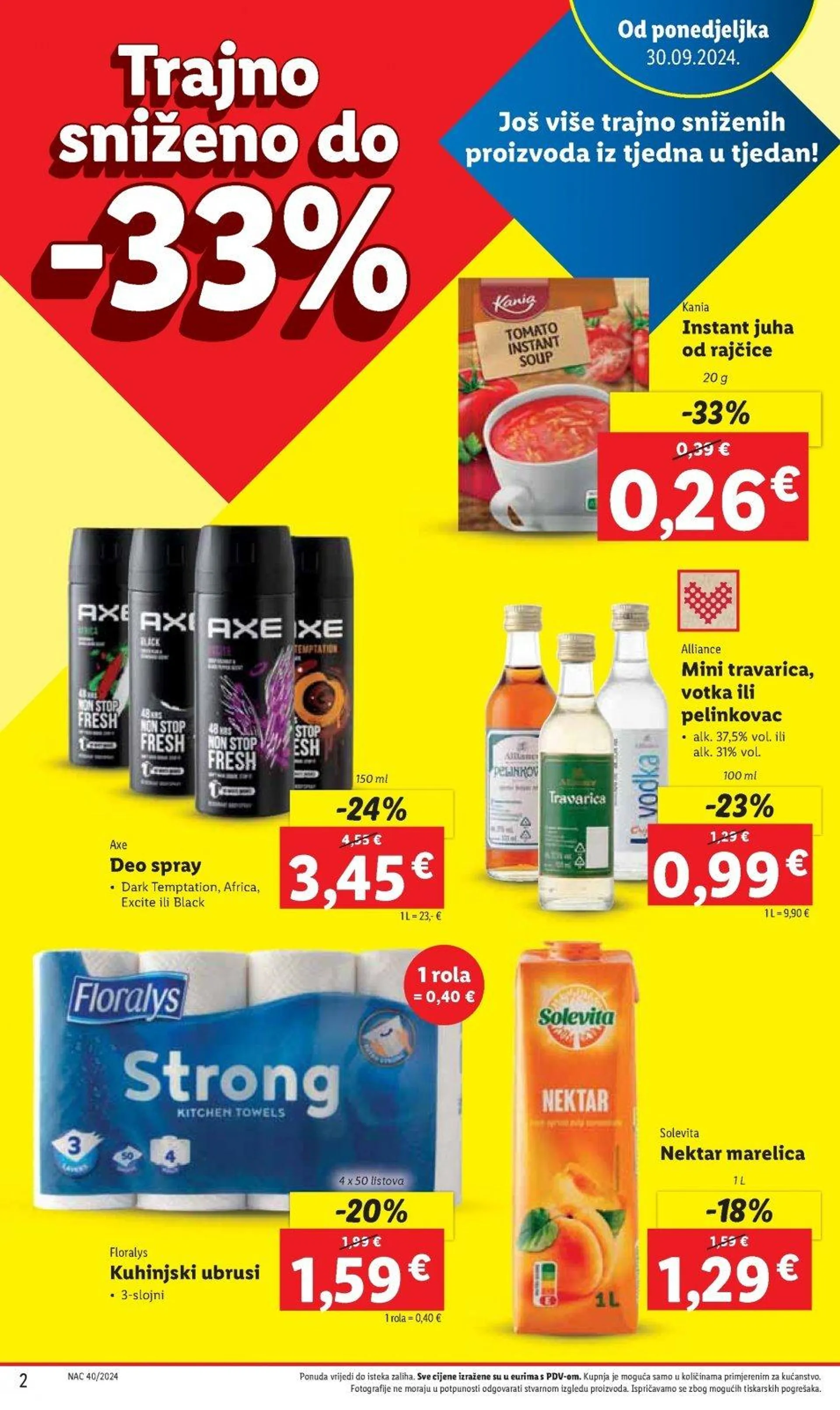 Katalog Lidl katalog do 06.10.2024 od 27. rujna do 6. listopada 2024. - Pregled Stranica 2