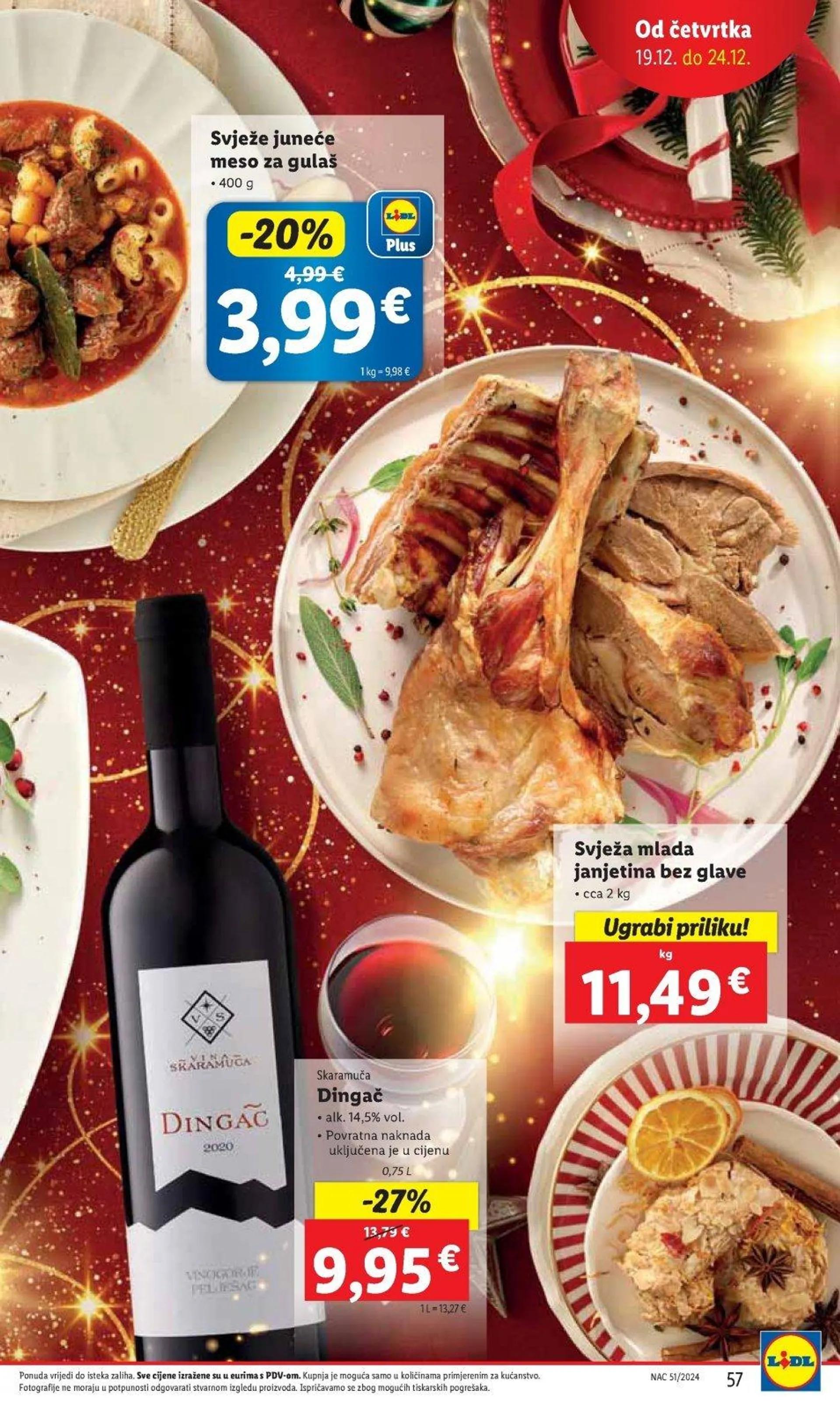 Katalog Lidl katalog do 24.12.2024 od 19. prosinca do 24. prosinca 2024. - Pregled Stranica 57