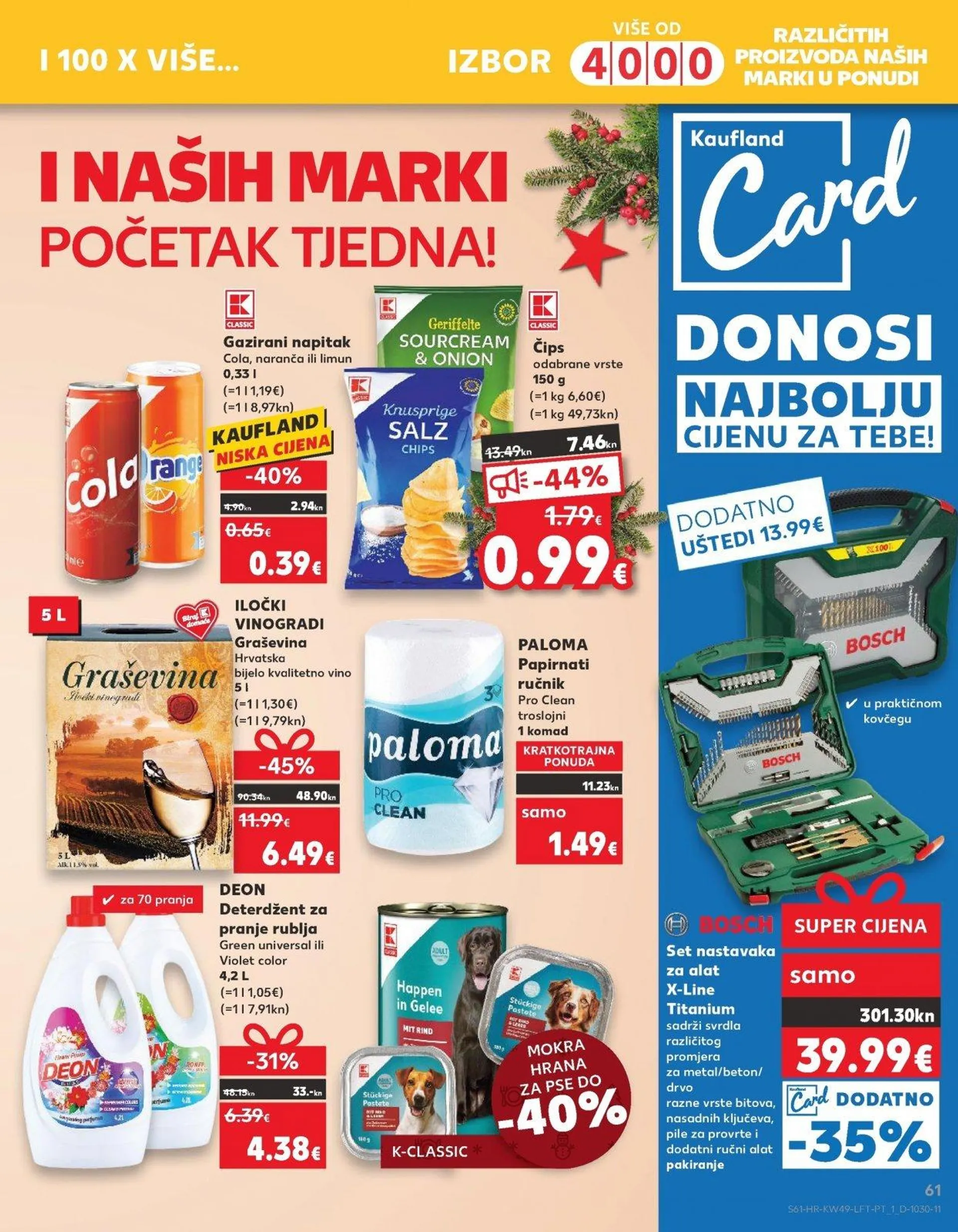 Katalog Kaufland katalog do 12.12.2023 od 6. prosinca do 12. prosinca 2023. - Pregled Stranica 61