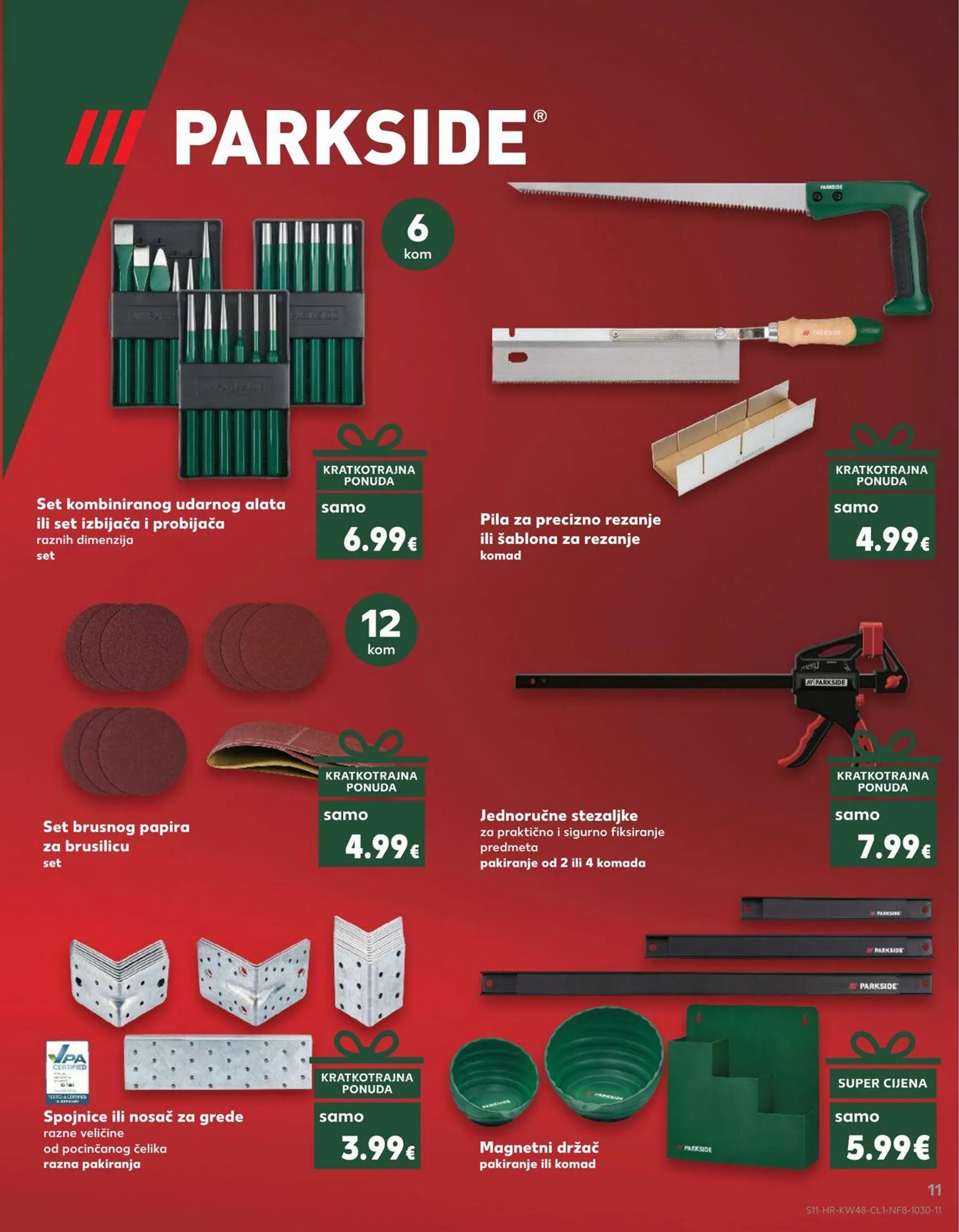 Katalog Kaufland od 27. studenoga do 3. prosinca 2024. - Pregled Stranica 11