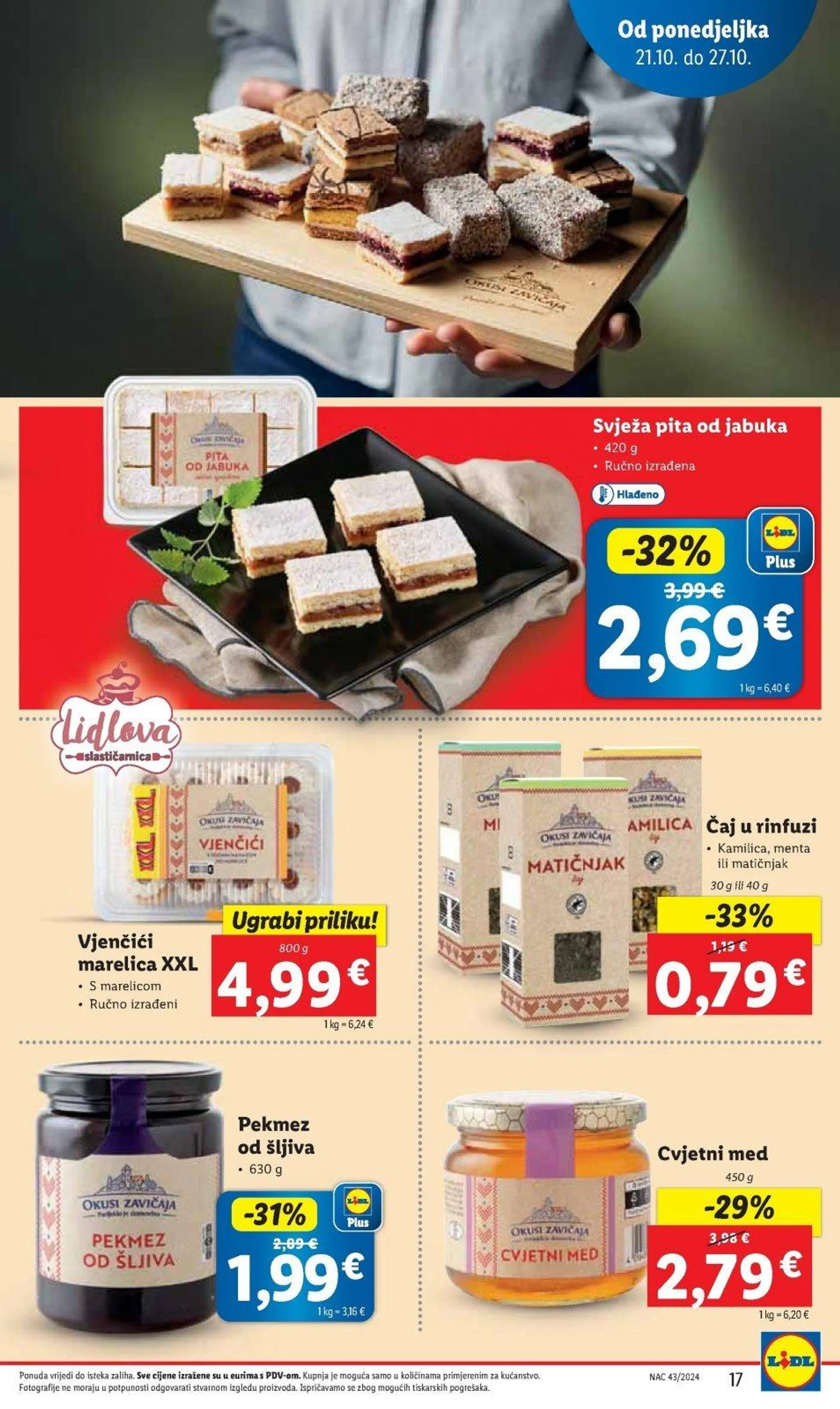 Katalog Lidl katalog do 27.10.2024 od 17. listopada do 27. listopada 2024. - Pregled Stranica 17