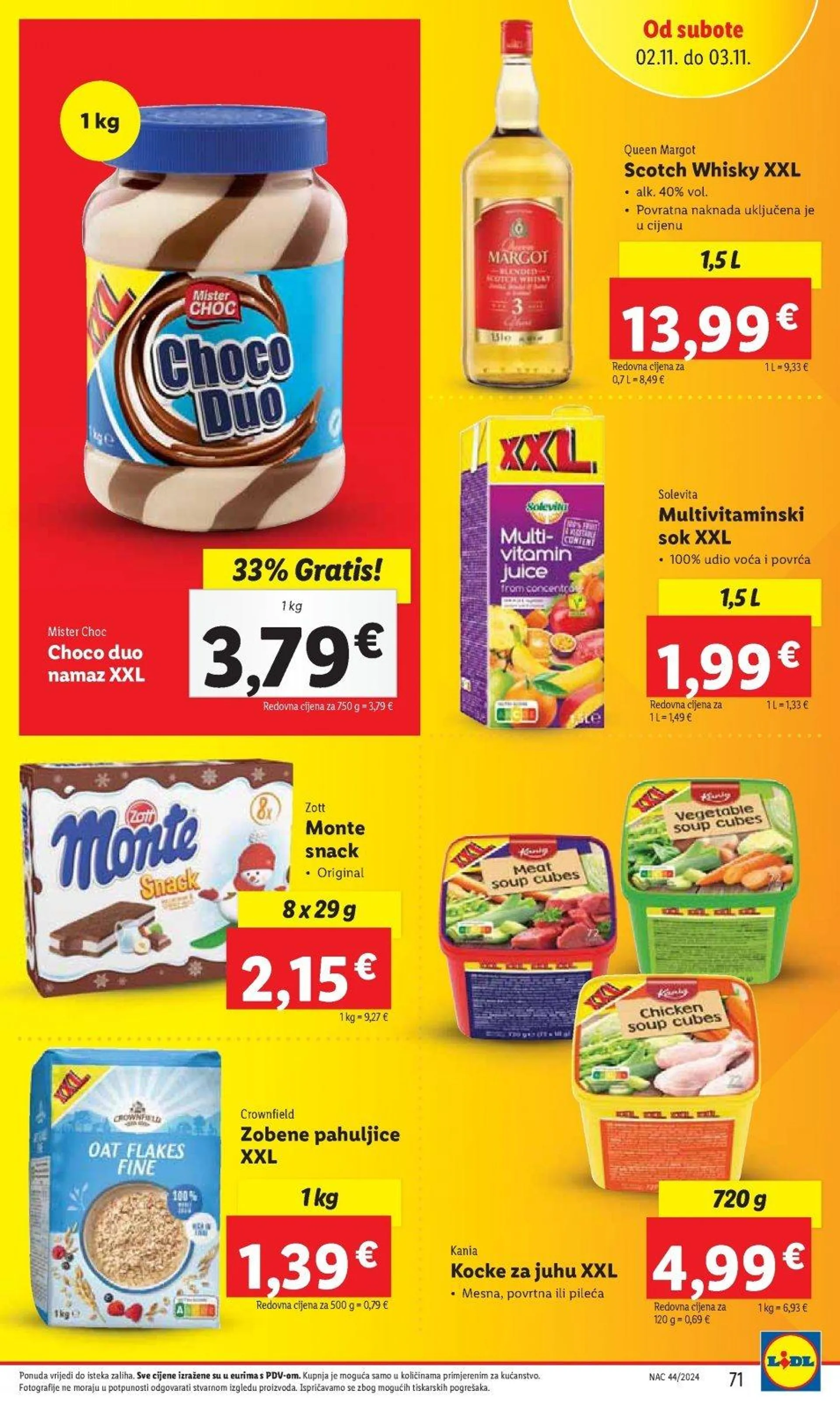 Katalog Lidl katalog do 03.11.2024 od 25. listopada do 3. studenoga 2024. - Pregled Stranica 71