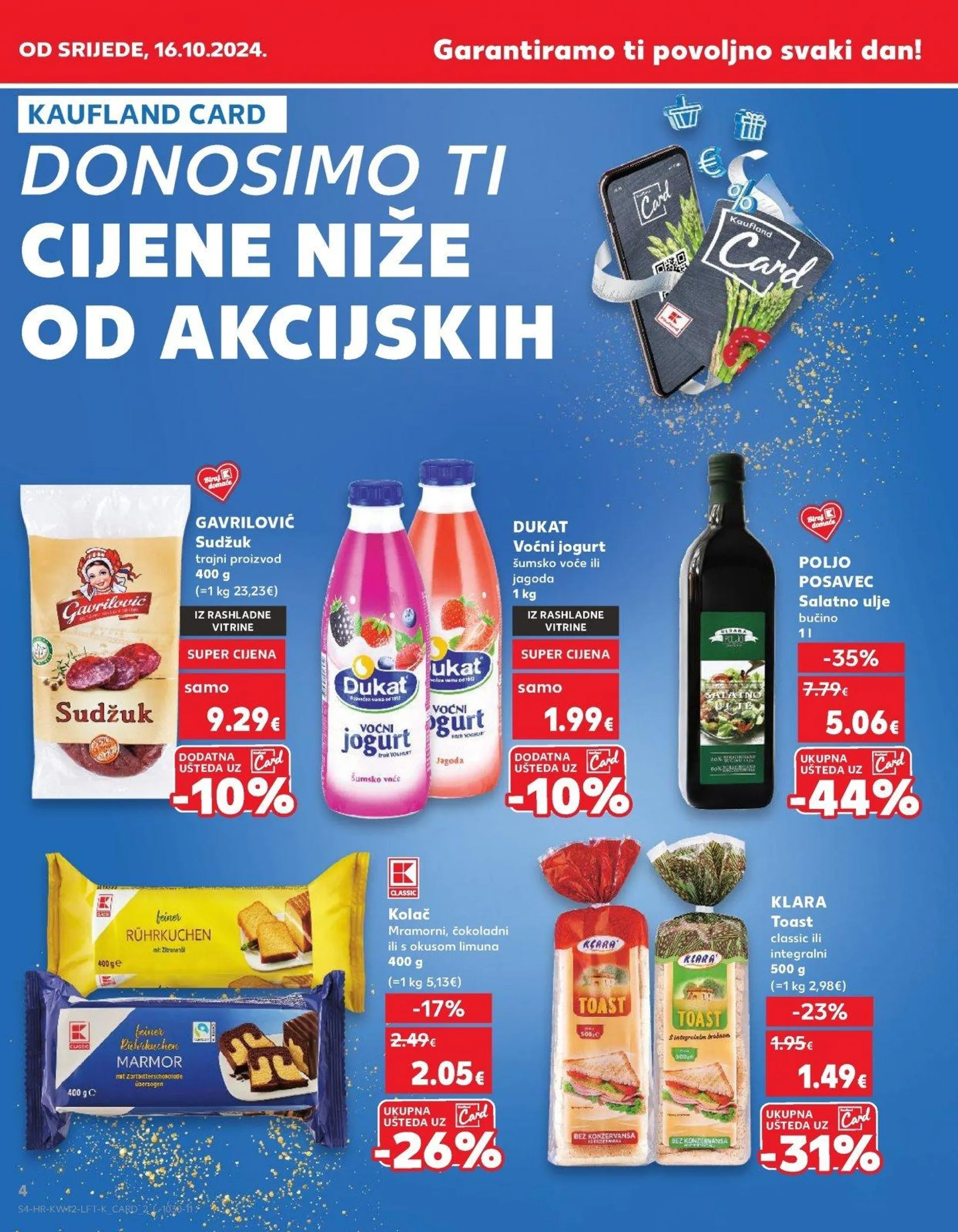 Katalog Kaufland katalog do 22.10.2024 od 16. listopada do 22. listopada 2024. - Pregled Stranica 4