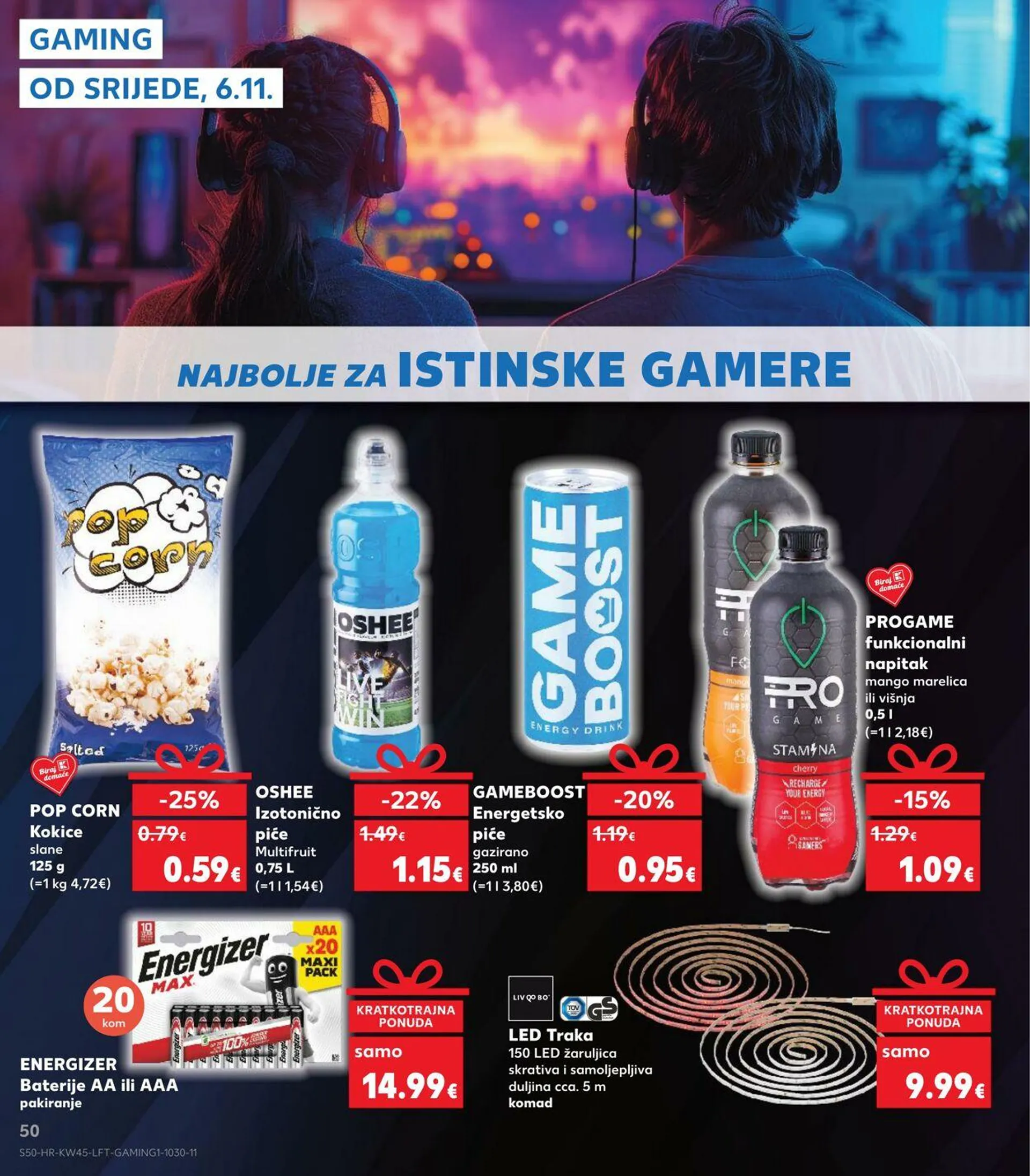 Katalog Kaufland od 6. studenoga do 12. studenoga 2024. - Pregled Stranica 50