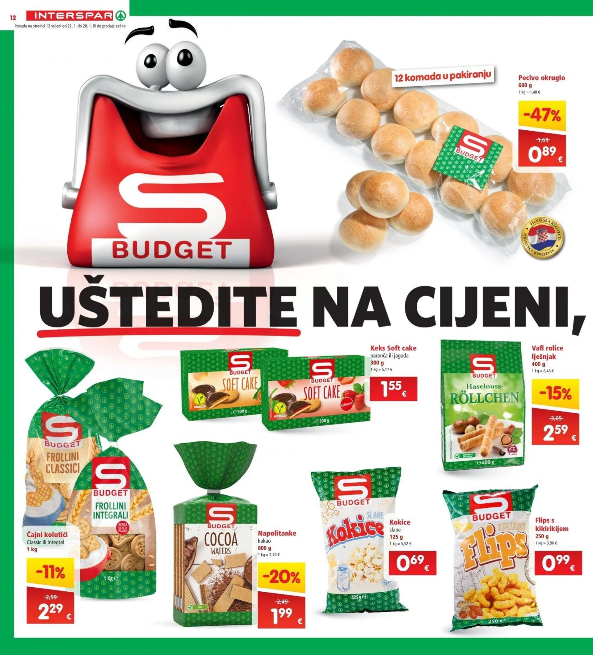 Katalog Interspar katalog do 28.01.2025 od 22. siječnja do 28. siječnja 2025. - Pregled Stranica 12