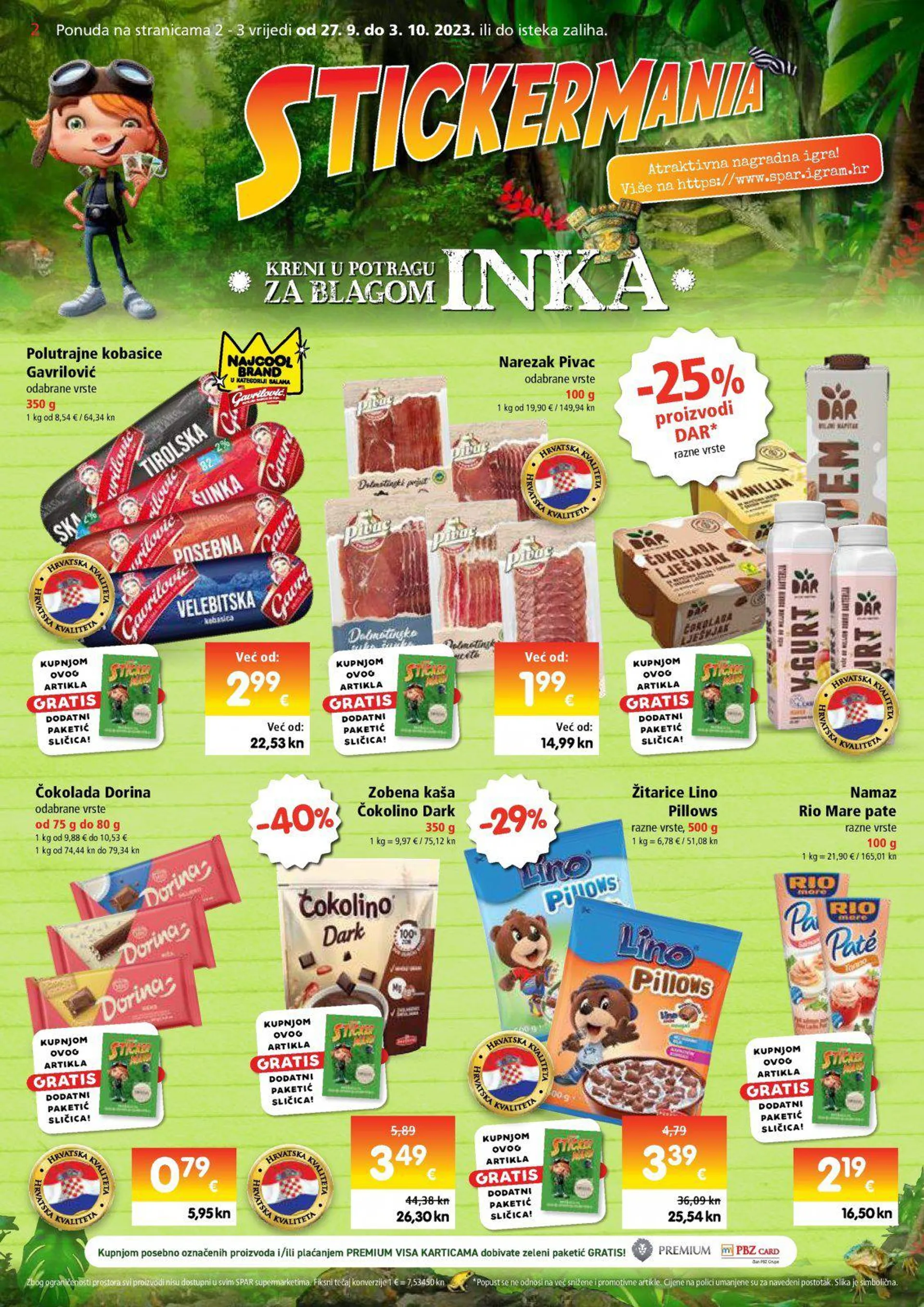 Katalog Spar katalog do 03.10.2023 od 27. rujna do 3. listopada 2023. - Pregled Stranica 2
