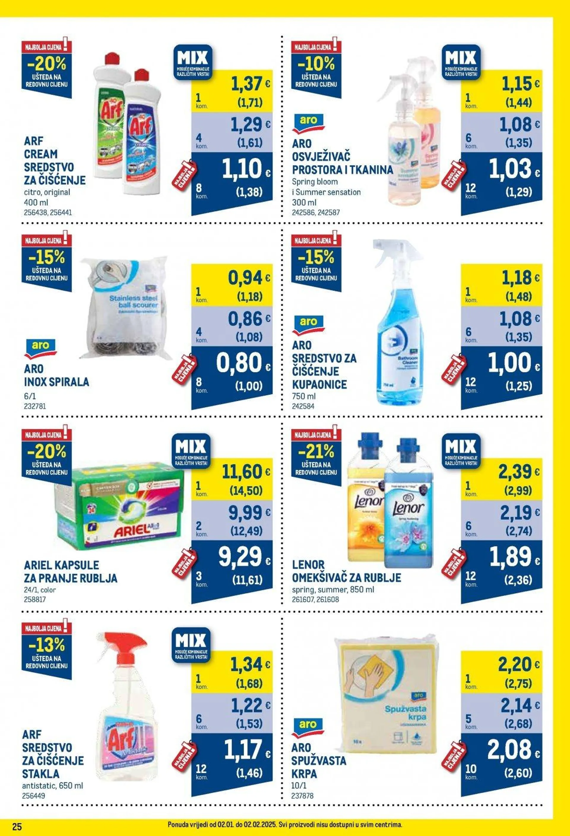 Katalog Metro katalog do 31.01.2025 od 9. siječnja do 31. siječnja 2025. - Pregled Stranica 25