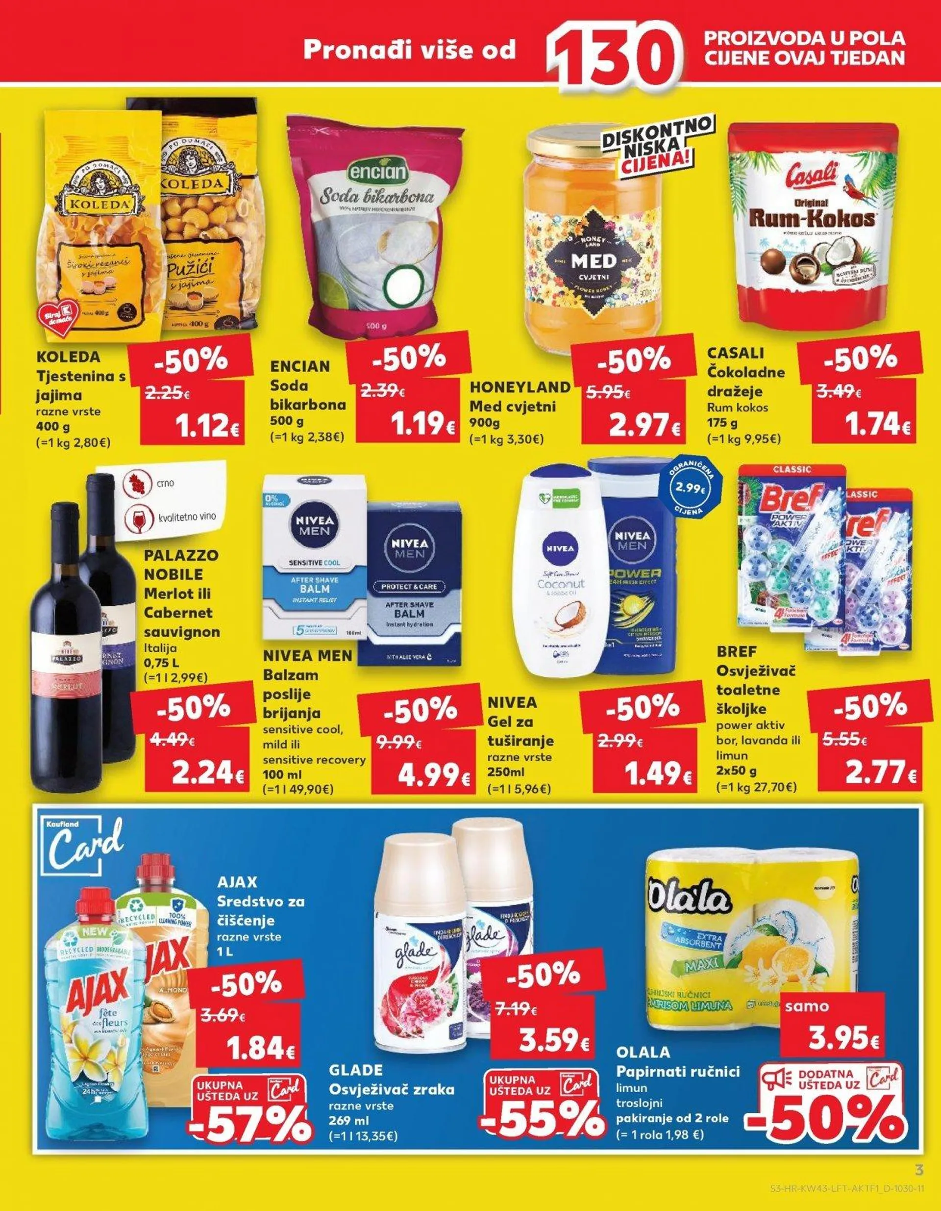 Katalog Kaufland katalog do 29.10.2024 od 23. listopada do 29. listopada 2024. - Pregled Stranica 3