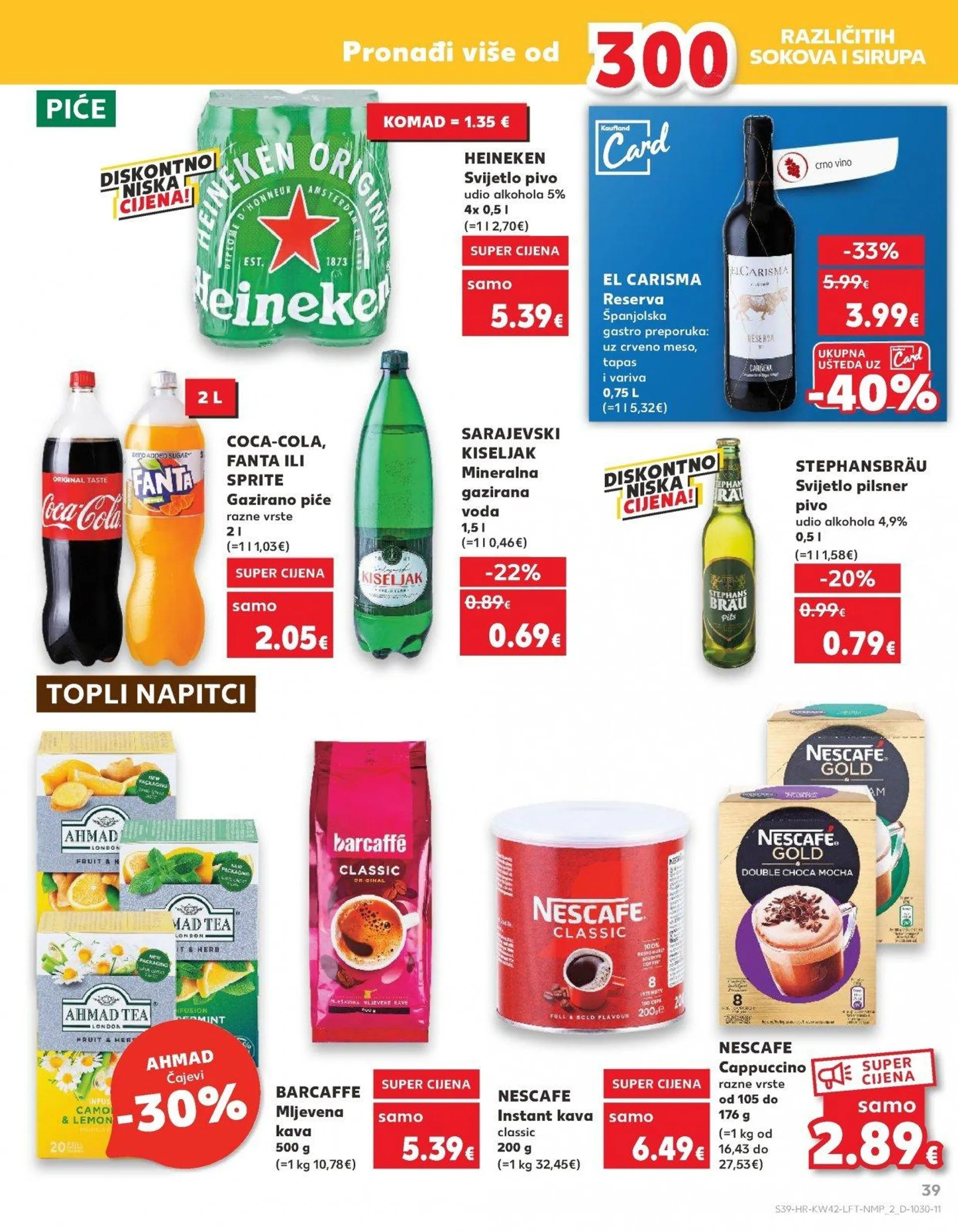 Katalog Kaufland katalog do 22.10.2024 od 16. listopada do 22. listopada 2024. - Pregled Stranica 39