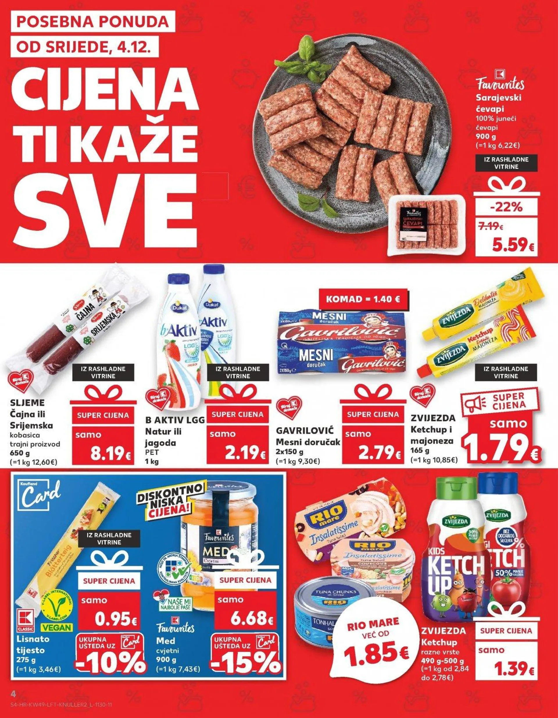 Katalog Kaufland katalog do 10.12.2024 od 4. prosinca do 10. prosinca 2024. - Pregled Stranica 4