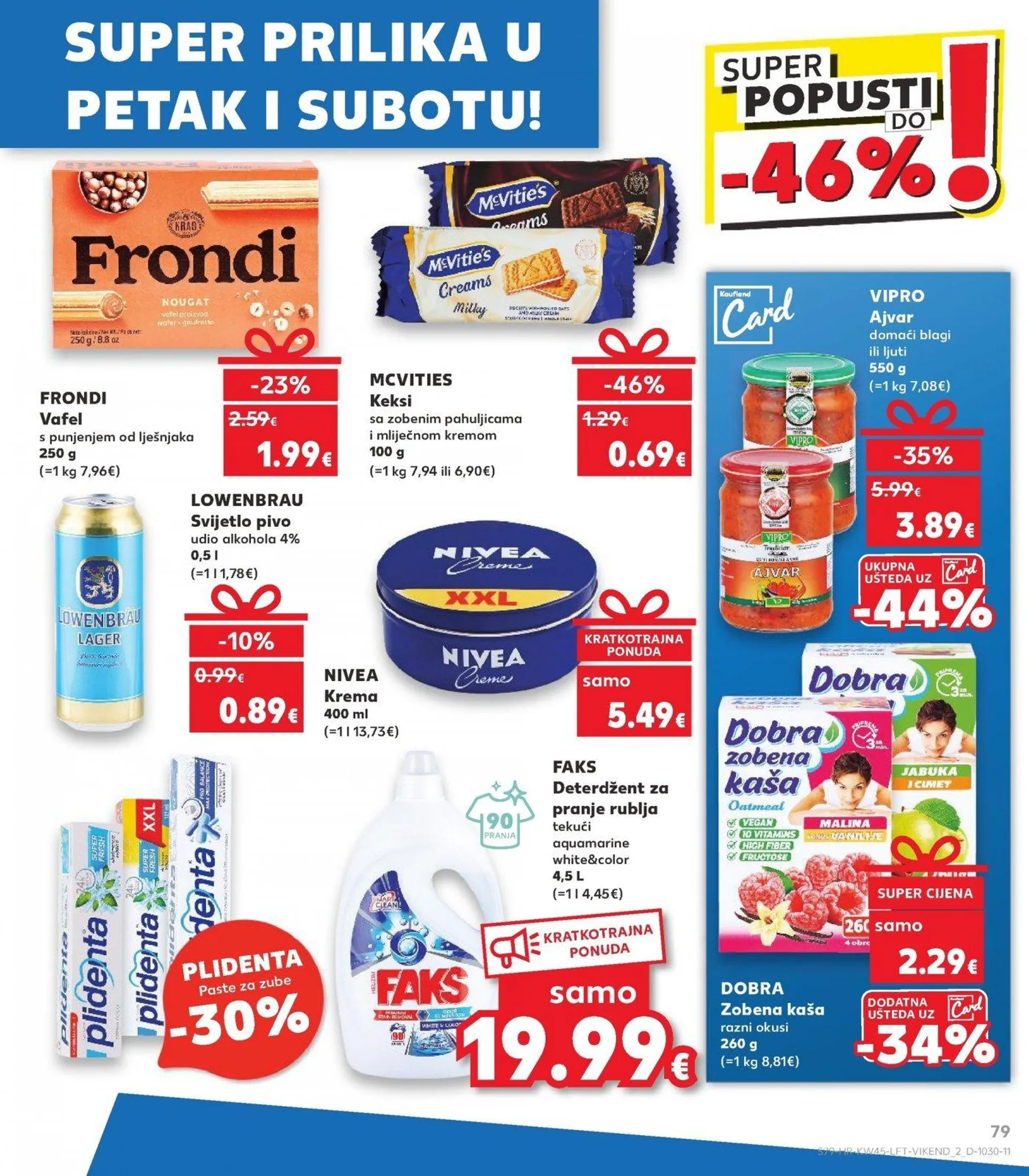 Katalog Kaufland katalog do 12.11.2024 od 6. studenoga do 12. studenoga 2024. - Pregled Stranica 79