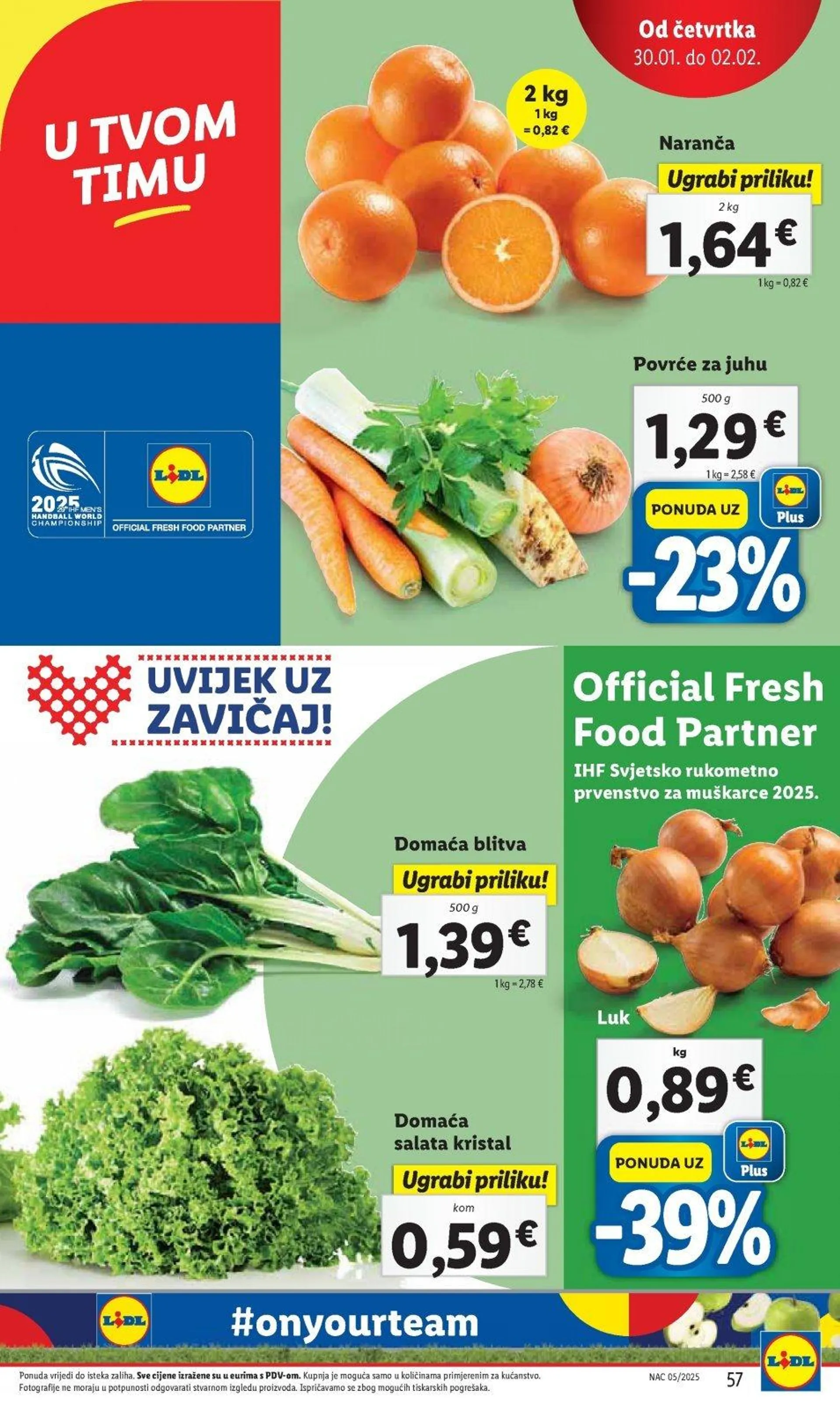 Katalog Lidl katalog do 02.02.2025 od 23. siječnja do 2. veljače 2025. - Pregled Stranica 57