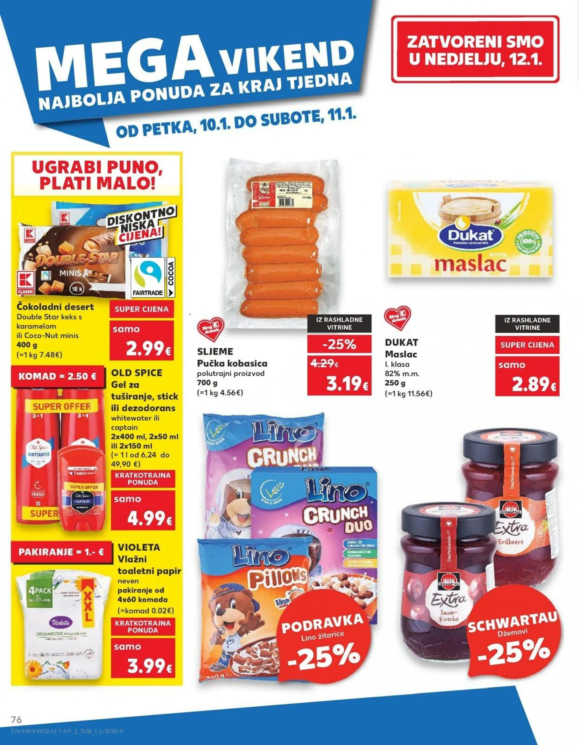 Katalog Kaufland katalog do 14.01.2025 od 8. siječnja do 14. siječnja 2025. - Pregled Stranica 76