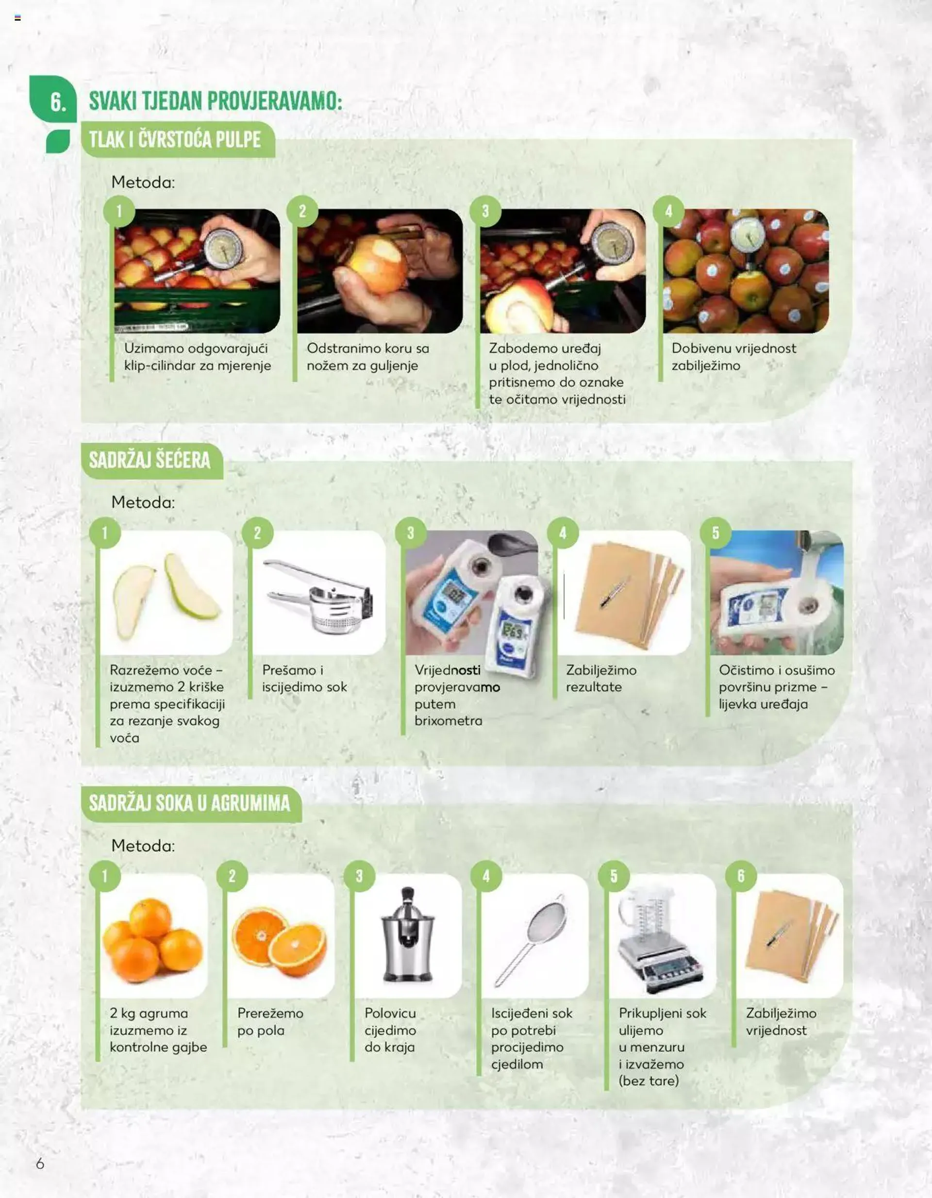 Katalog Katalog Voće i povrće Kaufland od 23. siječnja do 31. prosinca 2024. - Pregled Stranica 6