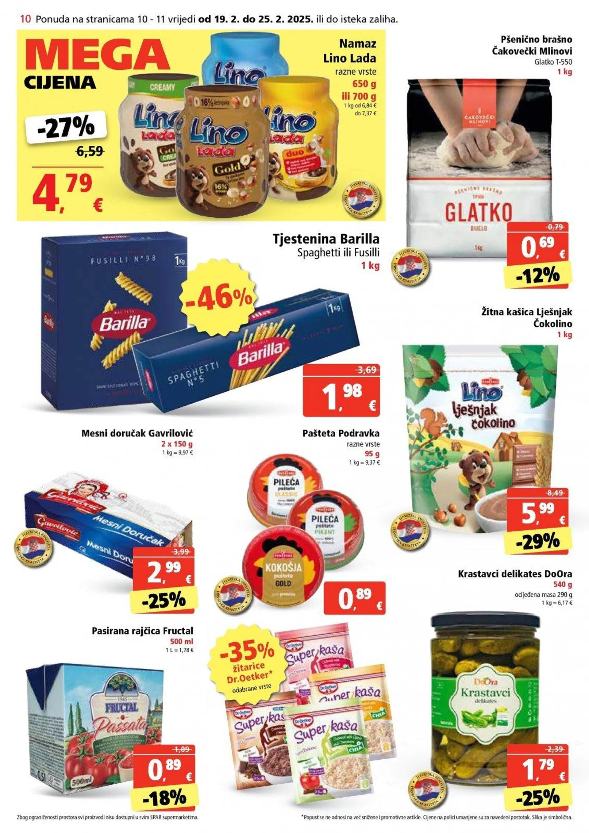 Katalog Spar katalog do 25.02.2025 od 19. veljače do 25. veljače 2025. - Pregled Stranica 10