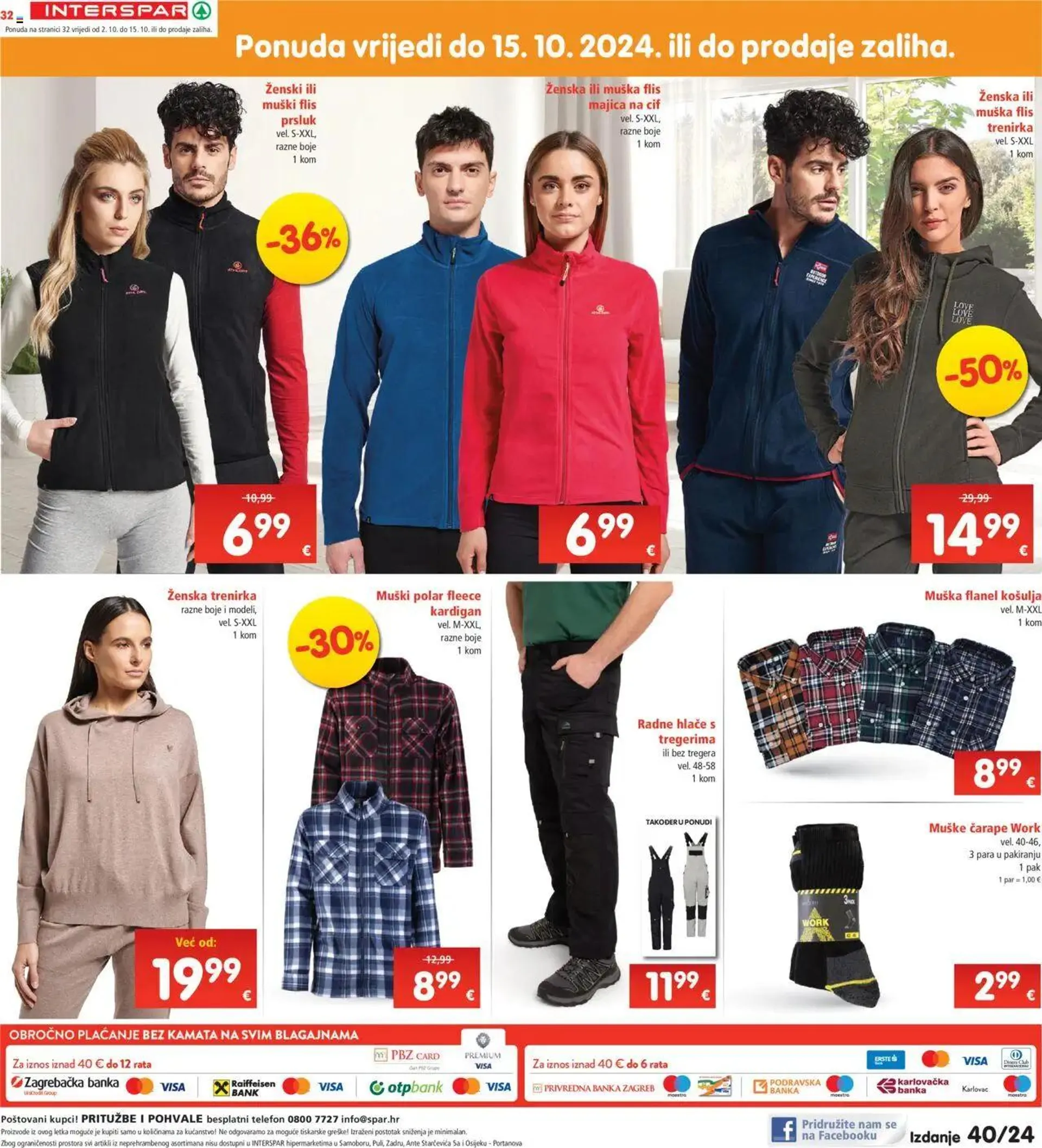 Katalog Katalog Interspar od 2. listopada do 8. listopada 2024. - Pregled Stranica 32