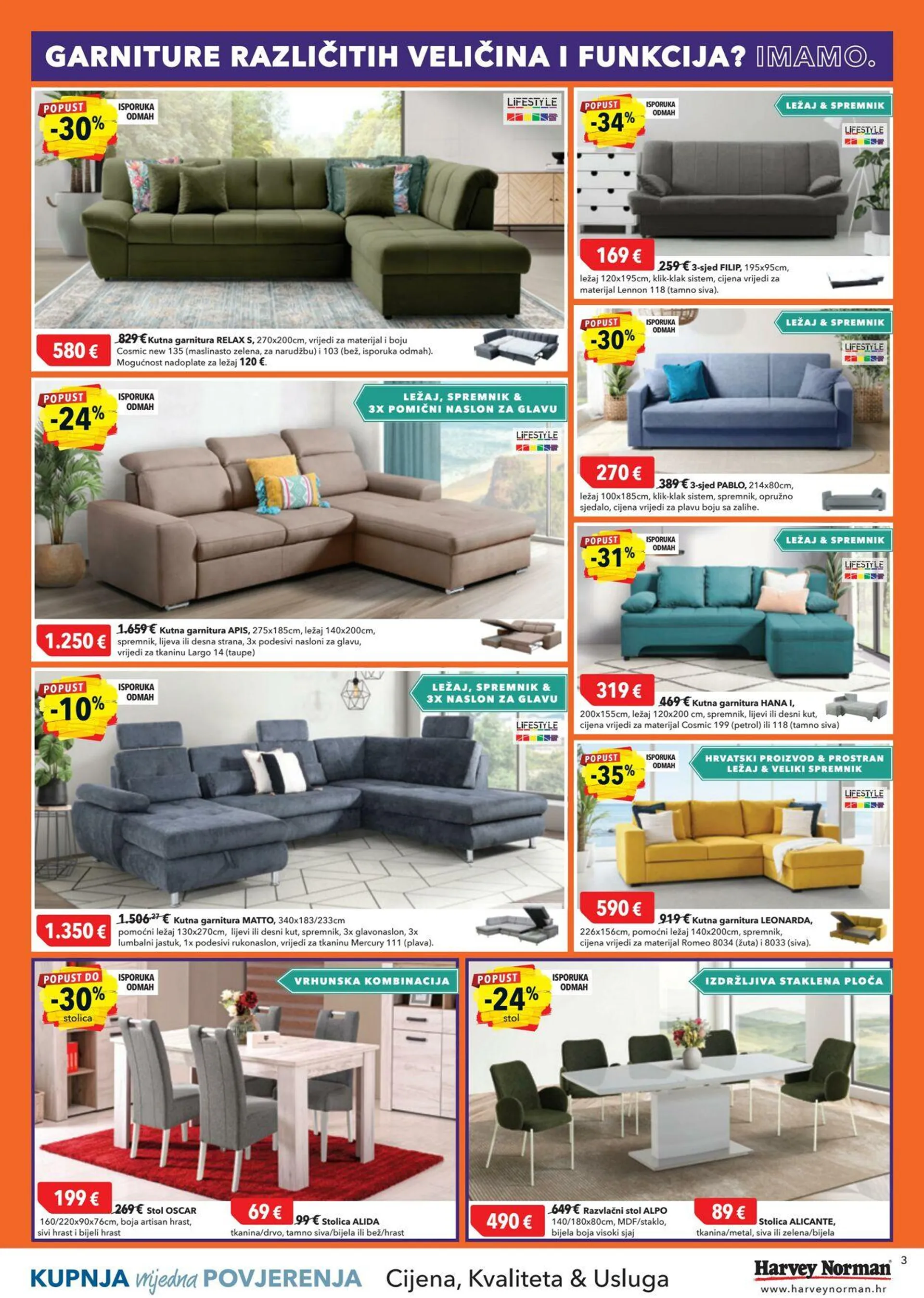Katalog Harvey Norman od 4. studenoga do 17. studenoga 2024. - Pregled Stranica 3