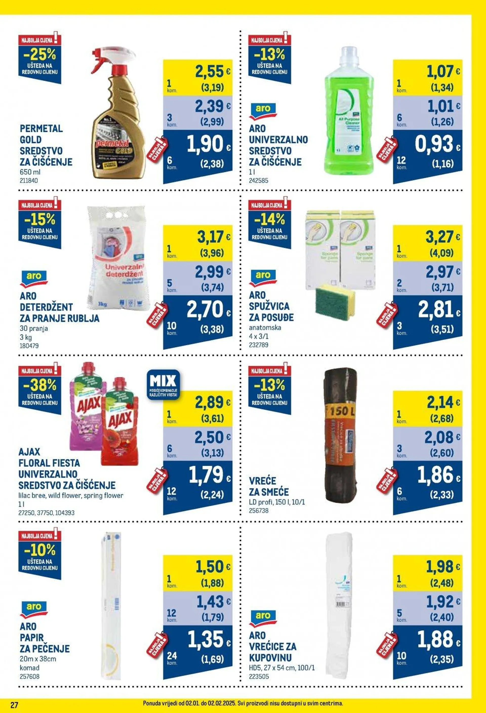 Katalog Metro katalog do 31.01.2025 od 9. siječnja do 31. siječnja 2025. - Pregled Stranica 27