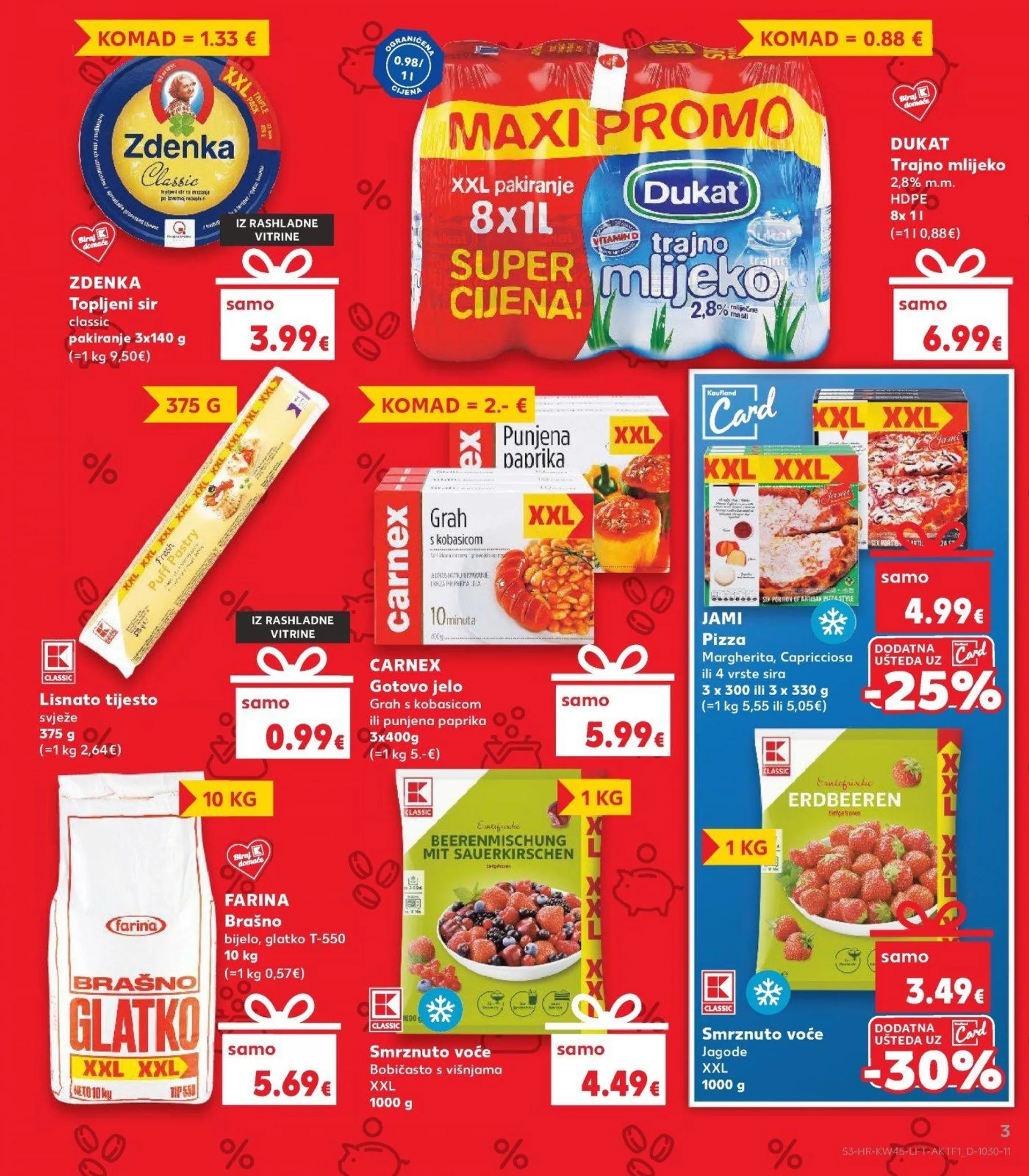 Katalog Kaufland katalog do 12.11.2024 od 6. studenoga do 12. studenoga 2024. - Pregled Stranica 3