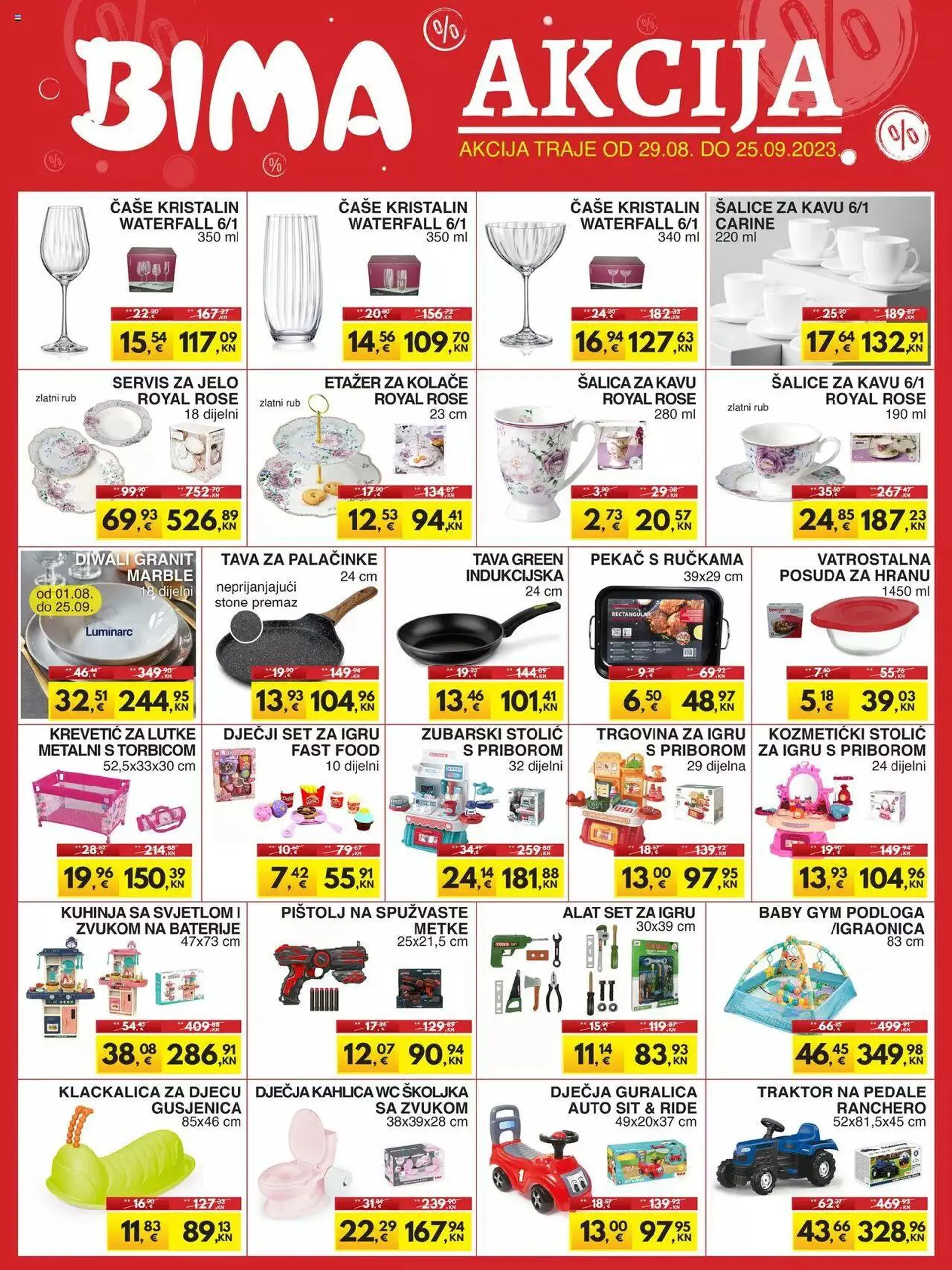 Katalog Katalog Bima od 29. kolovoza do 25. rujna 2023. - Pregled Stranica 1