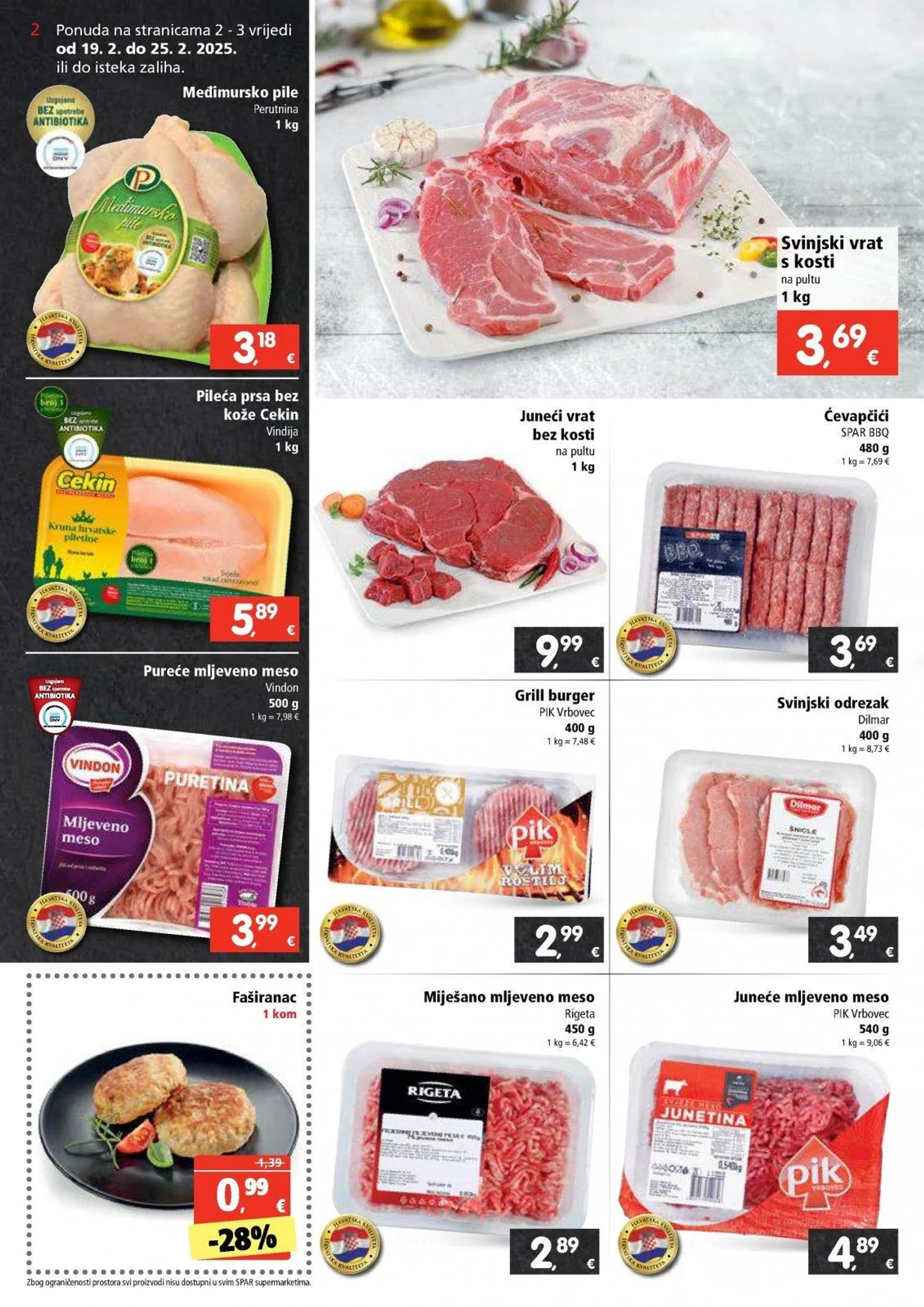 Katalog Spar katalog do 25.02.2025 od 19. veljače do 25. veljače 2025. - Pregled Stranica 2