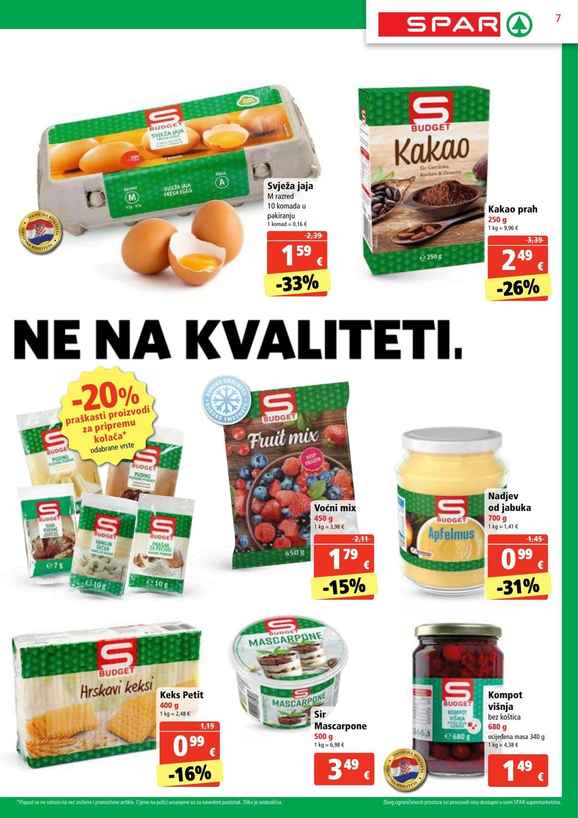 Katalog Spar od 13. studenoga do 19. studenoga 2024. - Pregled Stranica 7