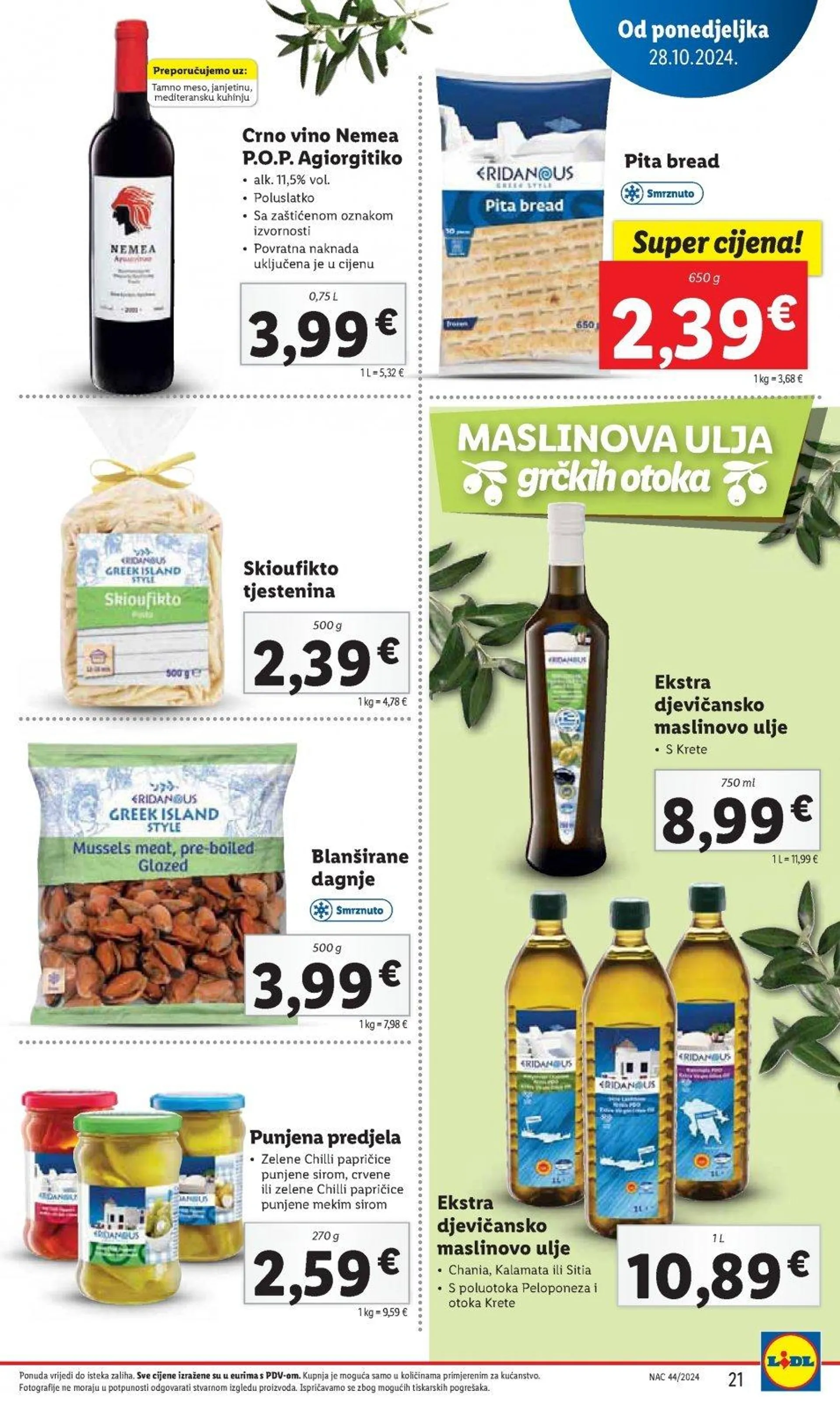 Katalog Lidl katalog do 03.11.2024 od 25. listopada do 3. studenoga 2024. - Pregled Stranica 21