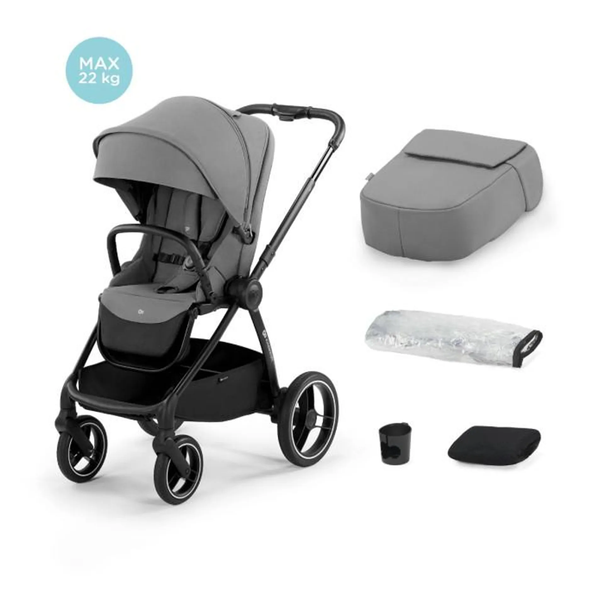 Kinderkraft kolica Nea - Platinum Grey