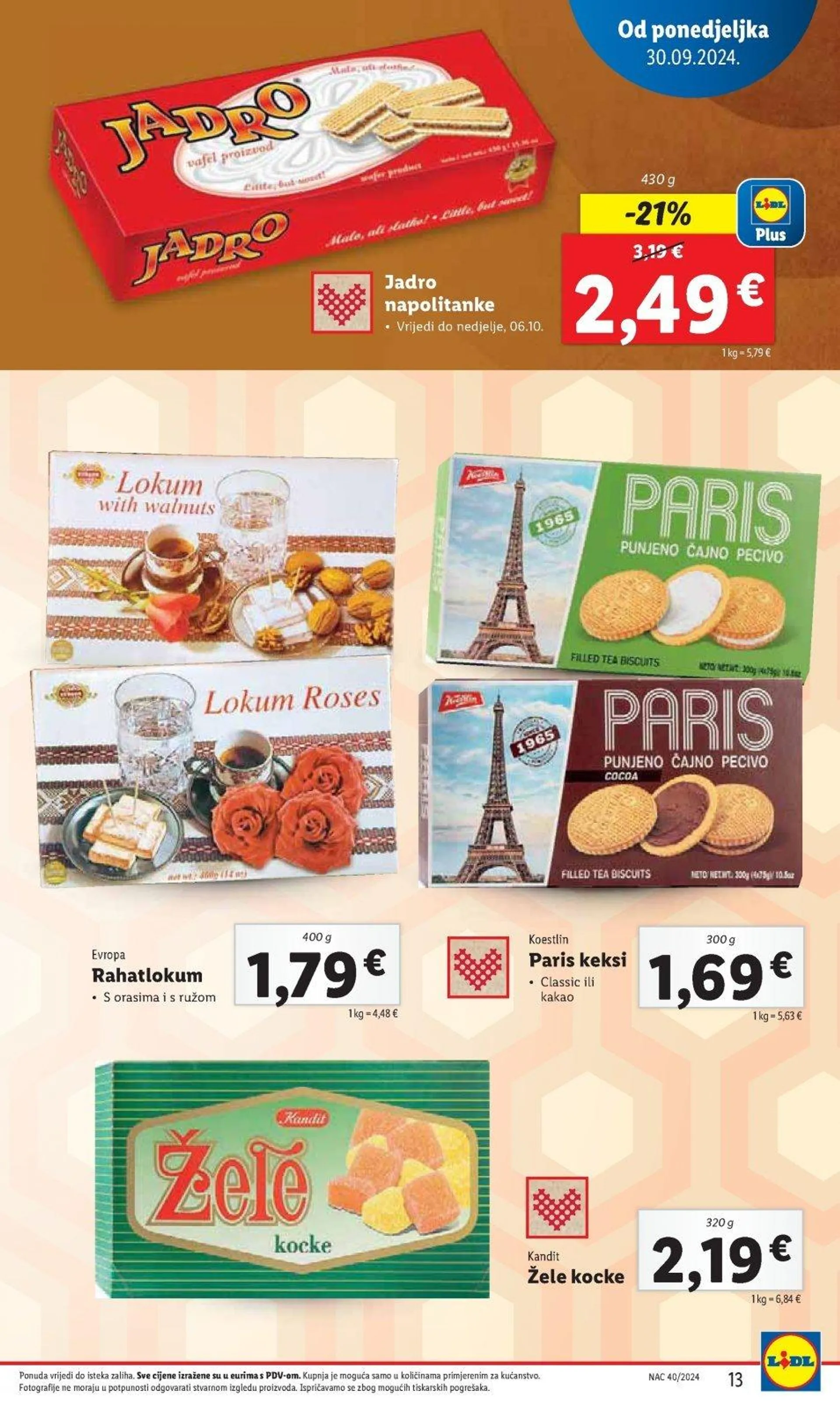 Katalog Lidl katalog do 06.10.2024 od 27. rujna do 6. listopada 2024. - Pregled Stranica 13