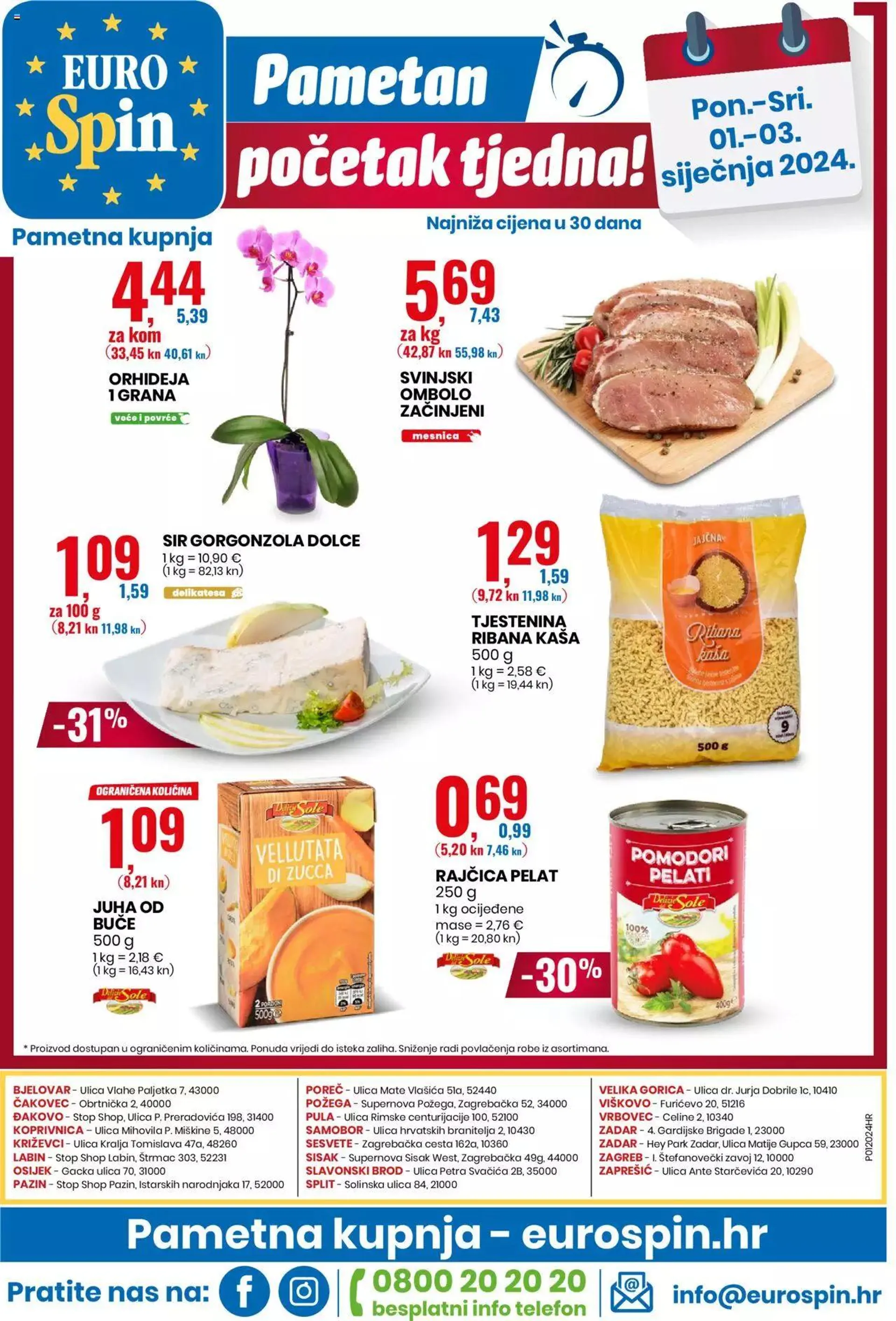 Katalog Katalog Eurospin od 28. prosinca do 3. siječnja 2025. - Pregled Stranica 16
