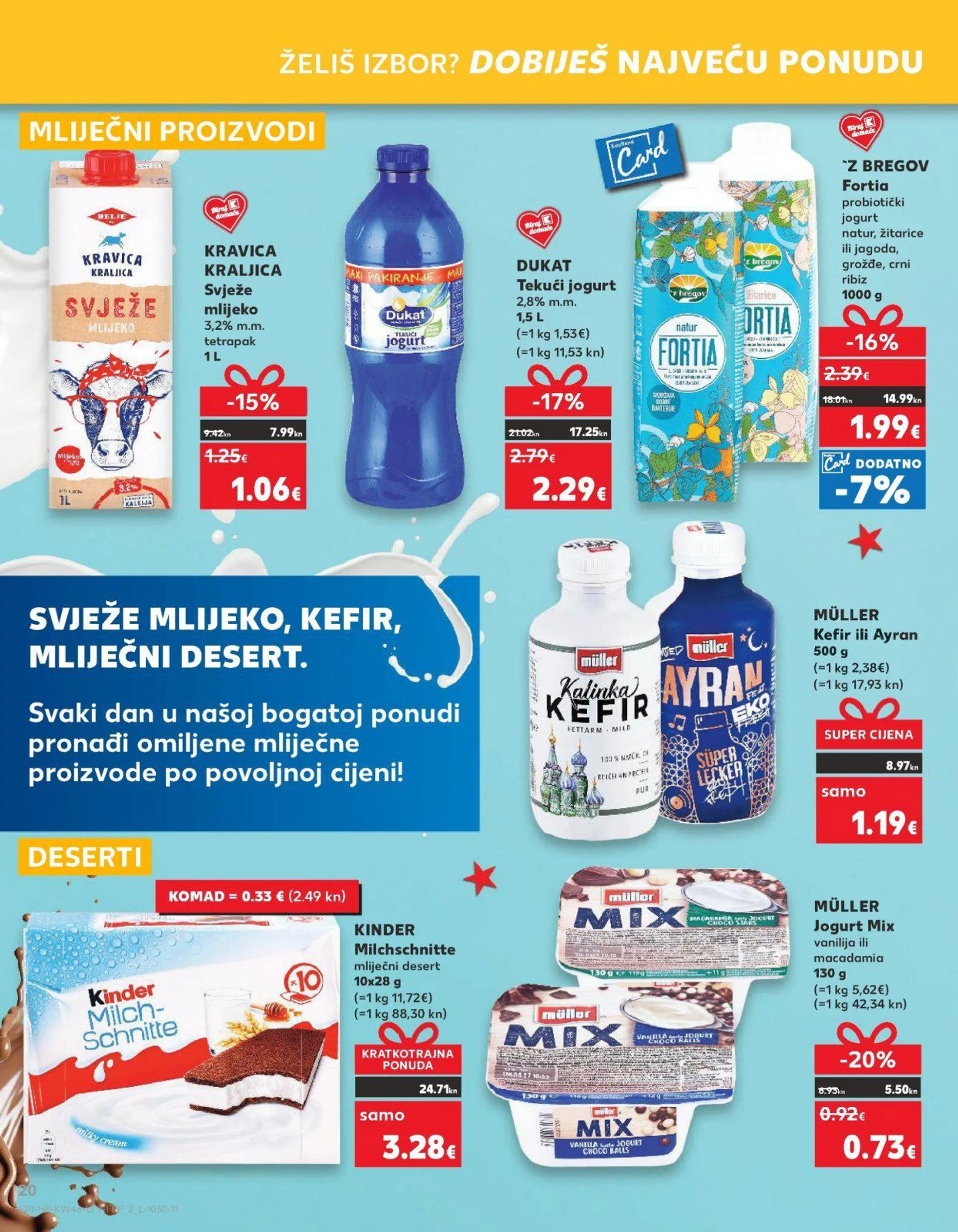 Katalog Kaufland katalog do 21.11.2023 od 15. studenoga do 21. studenoga 2023. - Pregled Stranica 20