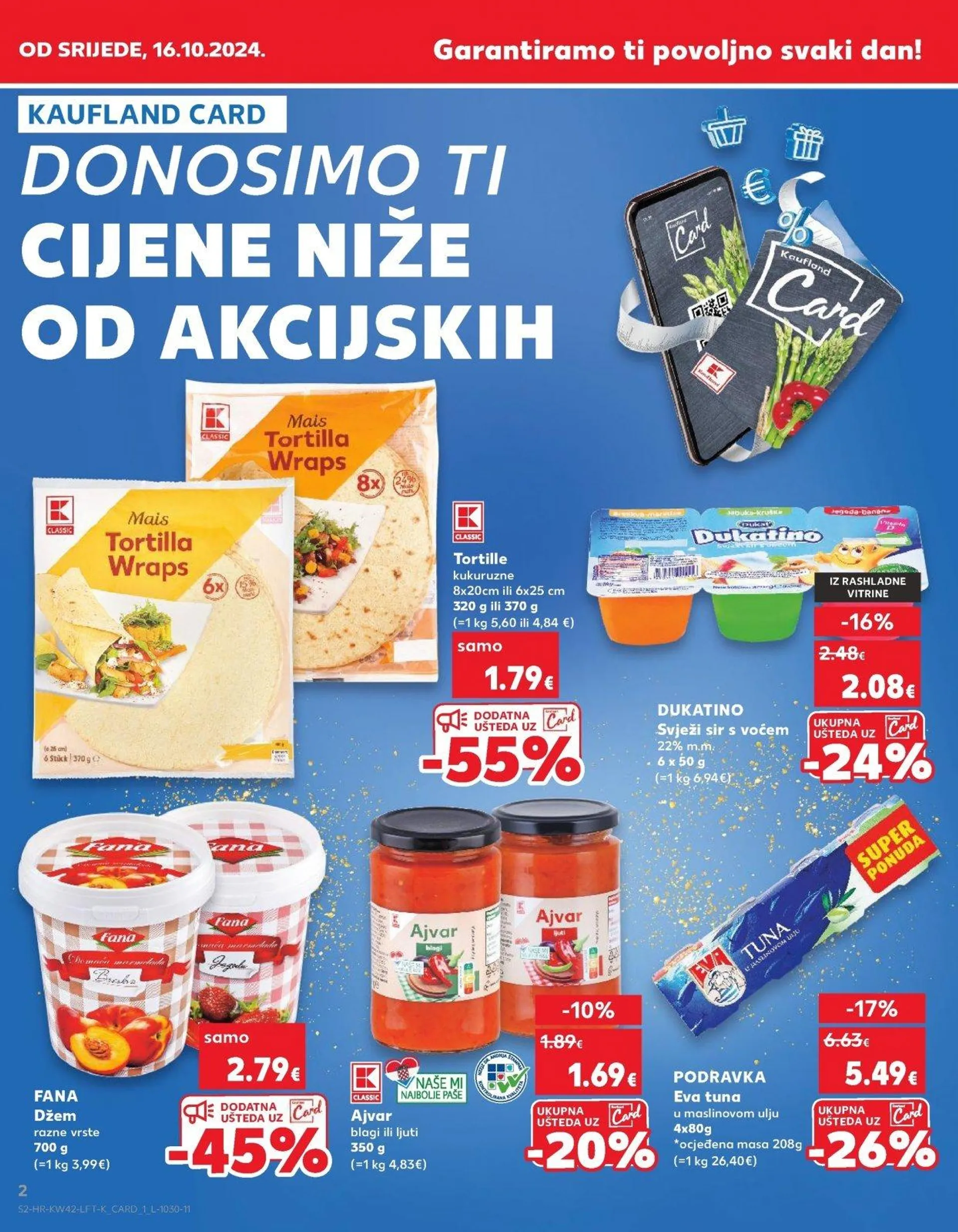 Katalog Kaufland katalog do 22.10.2024 od 16. listopada do 22. listopada 2024. - Pregled Stranica 2