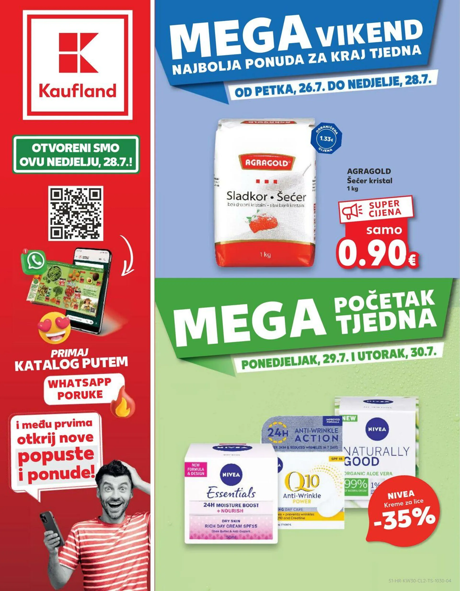 Katalog Kaufland od 24. srpnja do 30. srpnja 2024. - Pregled Stranica 1