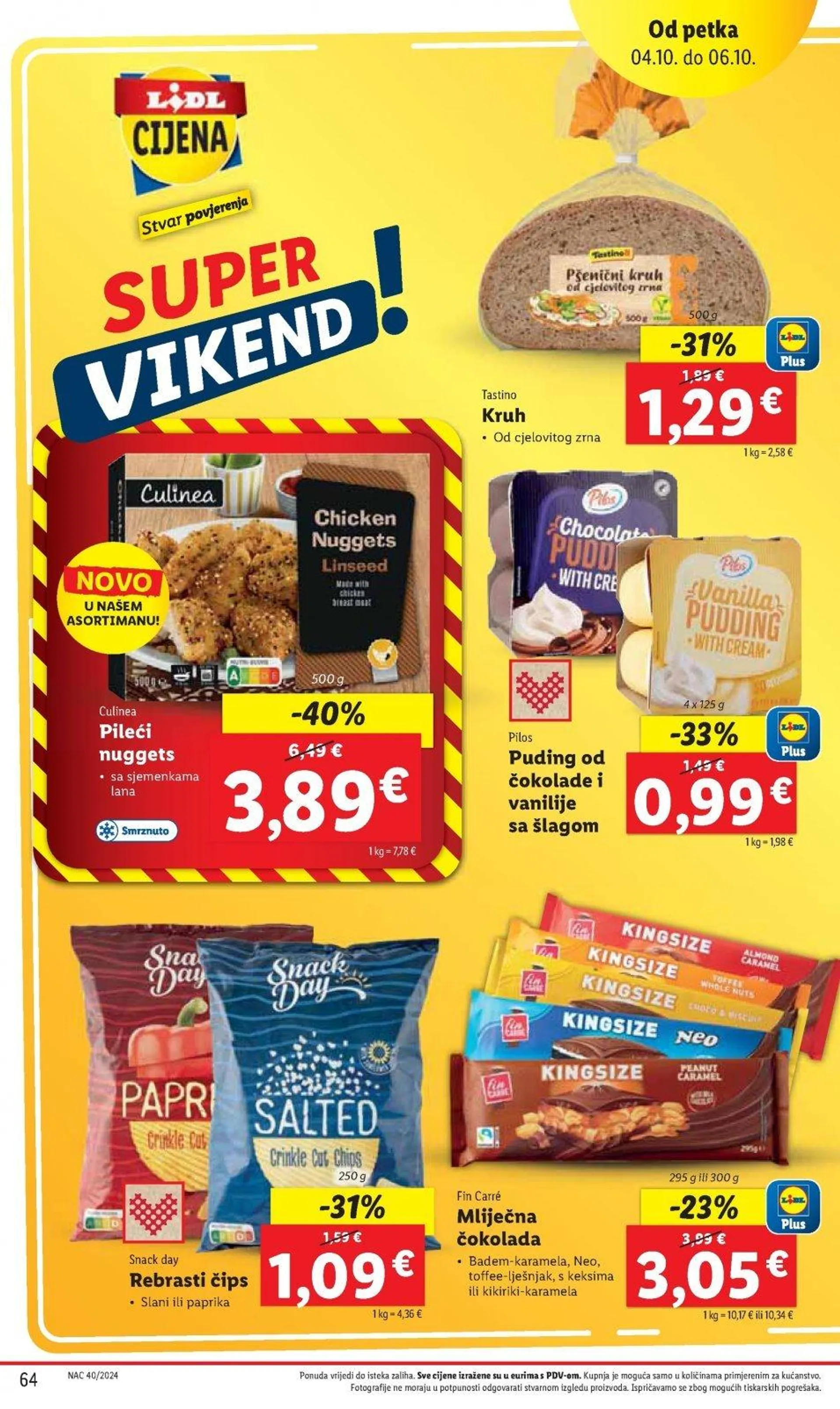 Katalog Lidl katalog do 06.10.2024 od 27. rujna do 6. listopada 2024. - Pregled Stranica 64