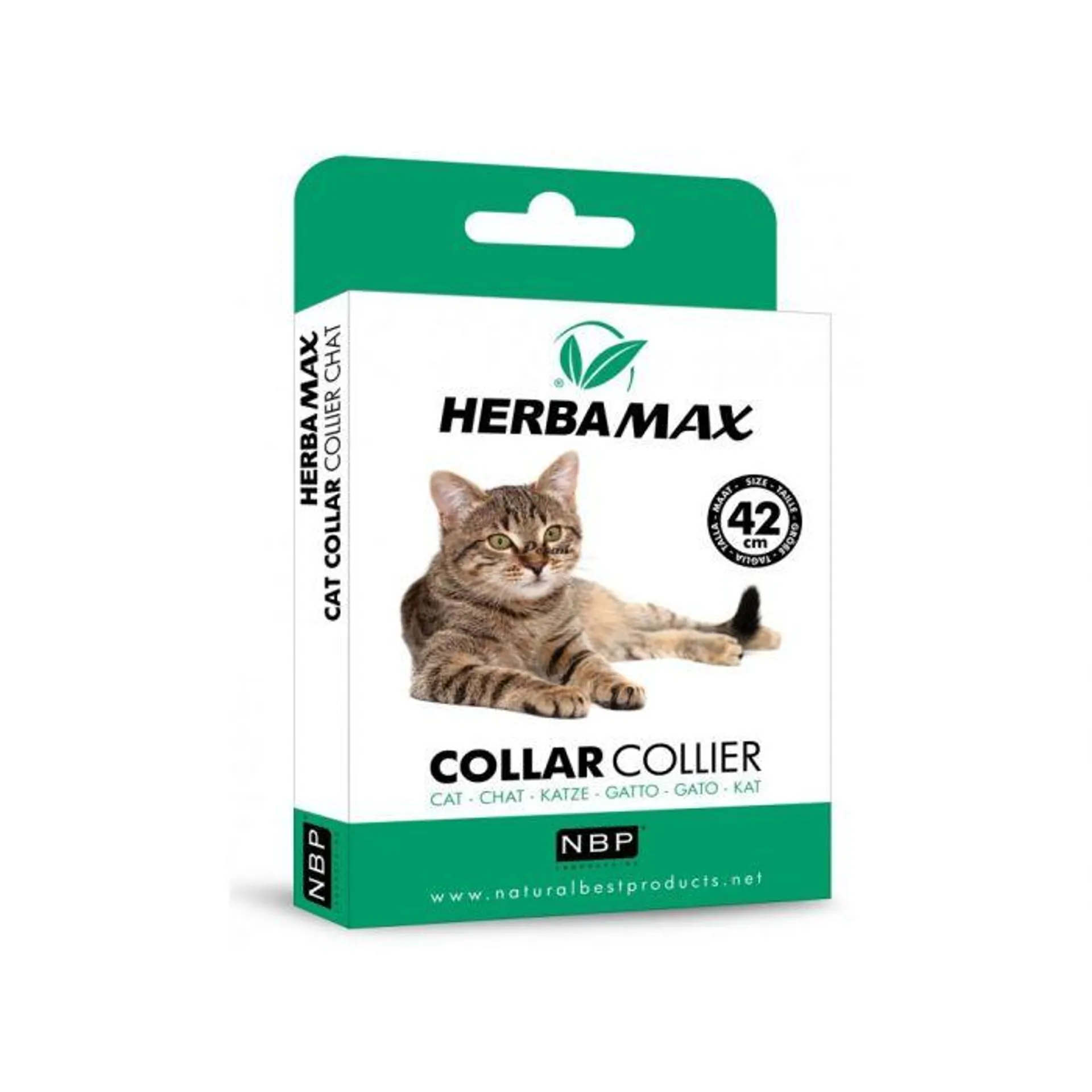 Herba max antiparazitska ogrlica za mačke