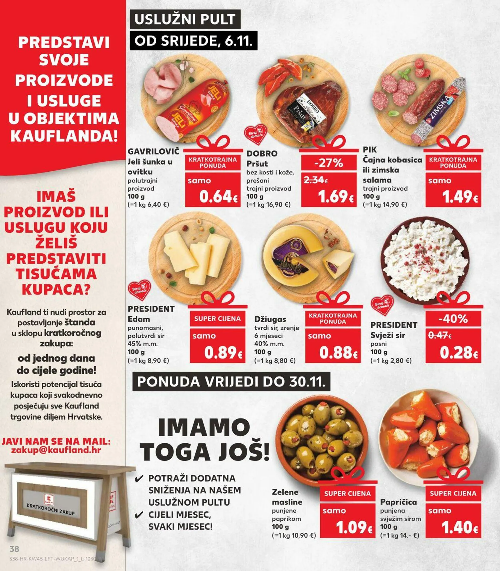 Katalog Kaufland od 6. studenoga do 12. studenoga 2024. - Pregled Stranica 38