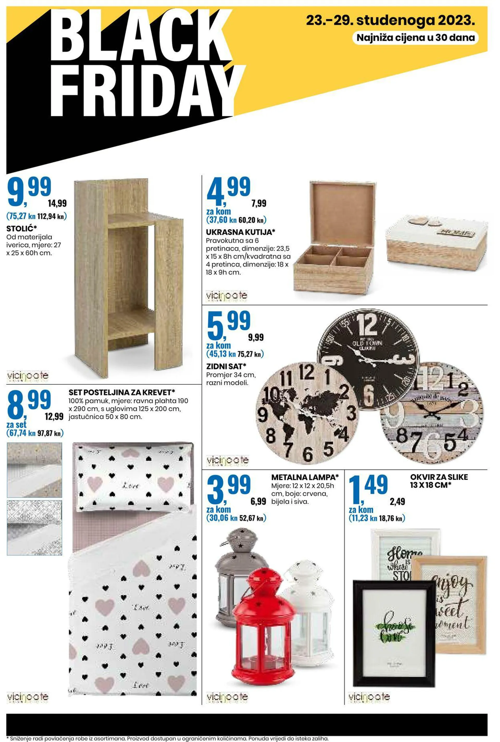 Katalog Eurospin - Black Friday 2023 od 23. studenoga do 29. studenoga 2023. - Pregled Stranica 2