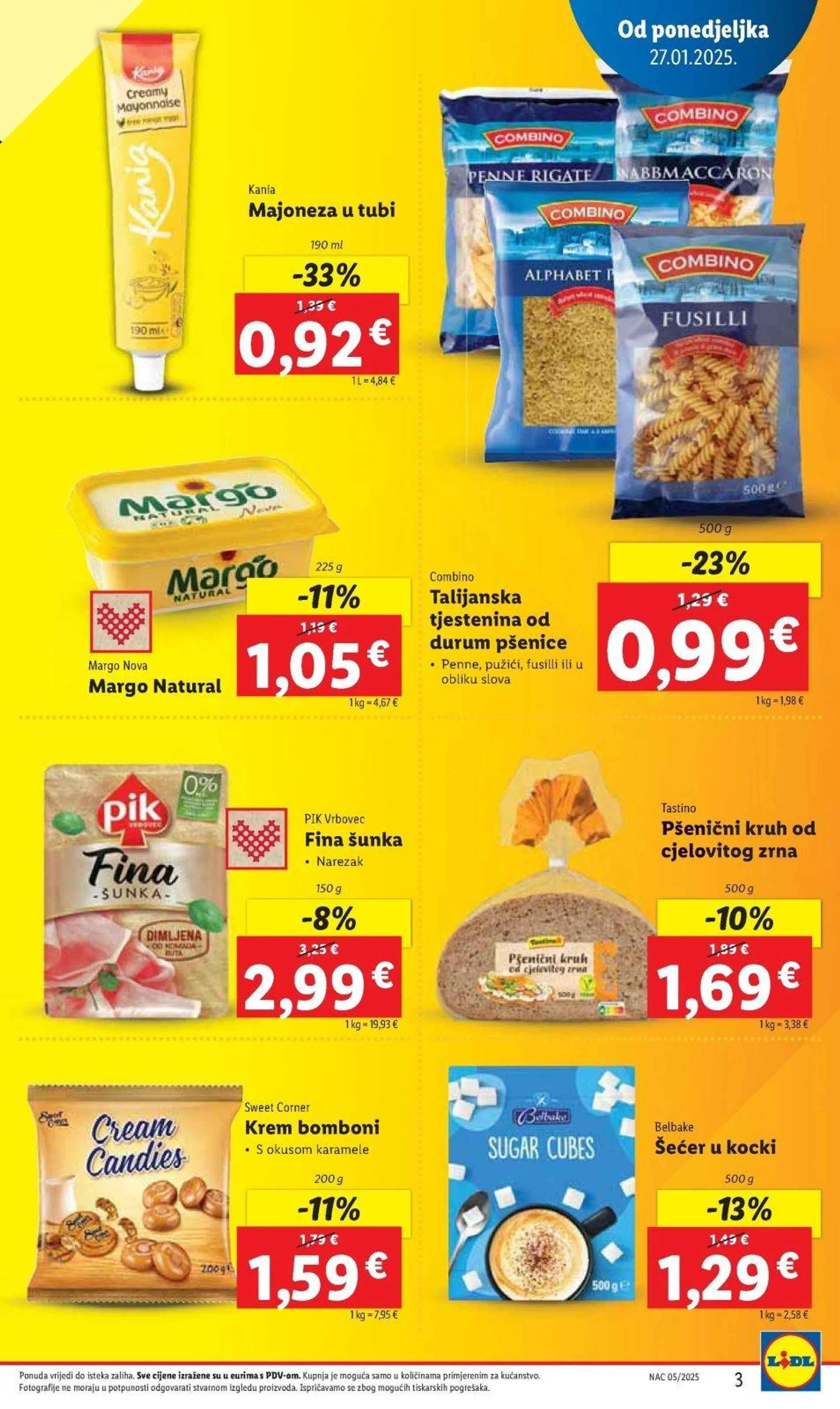 Katalog Lidl katalog do 02.02.2025 od 23. siječnja do 2. veljače 2025. - Pregled Stranica 3