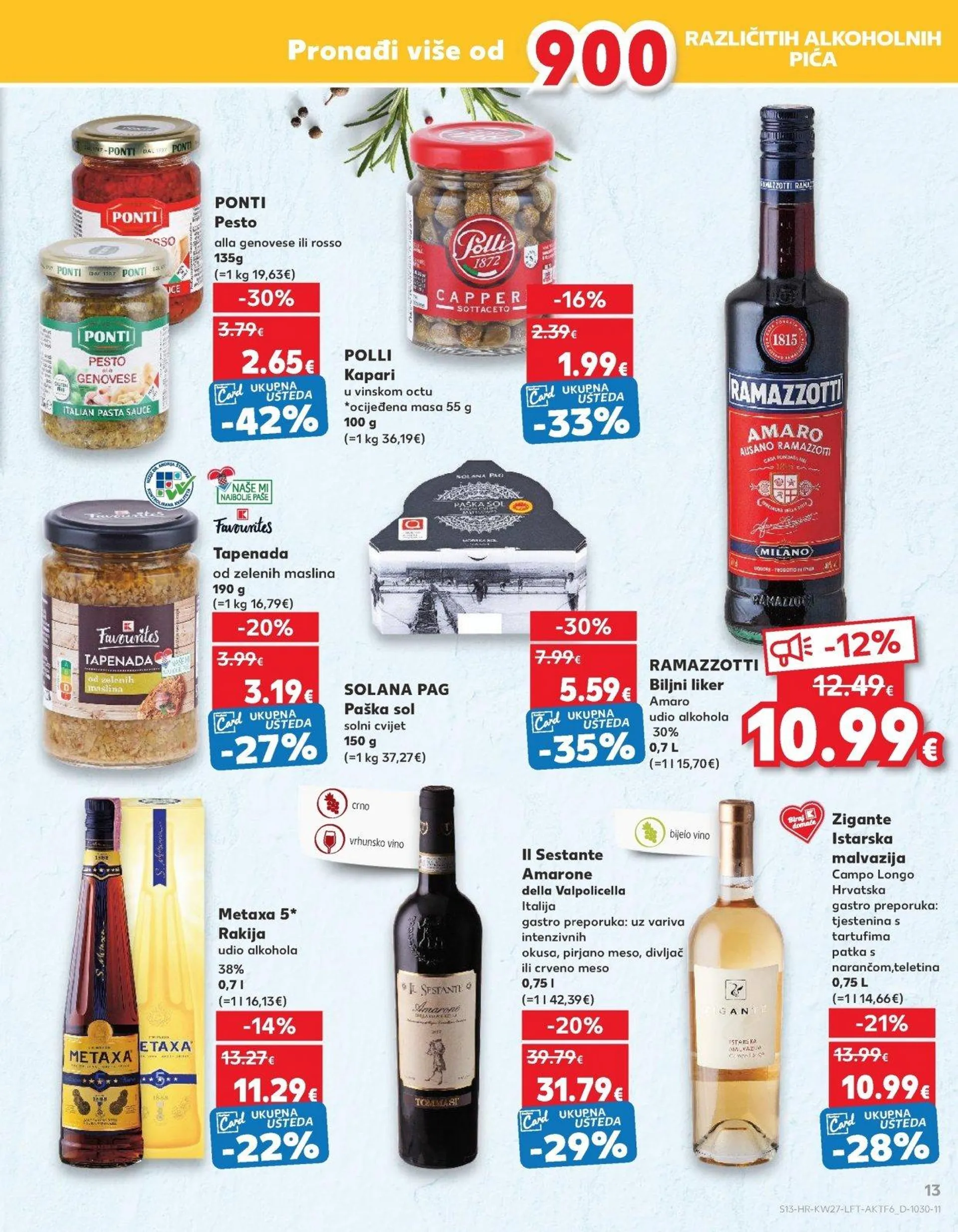 Katalog Kaufland katalog do 09.07.2024 od 3. srpnja do 9. srpnja 2024. - Pregled Stranica 13