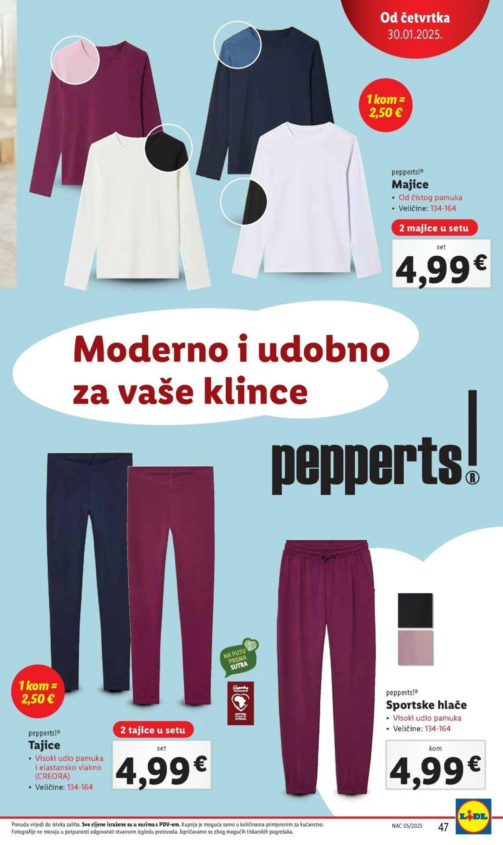 Katalog Lidl katalog do 02.02.2025 od 23. siječnja do 2. veljače 2025. - Pregled Stranica 47