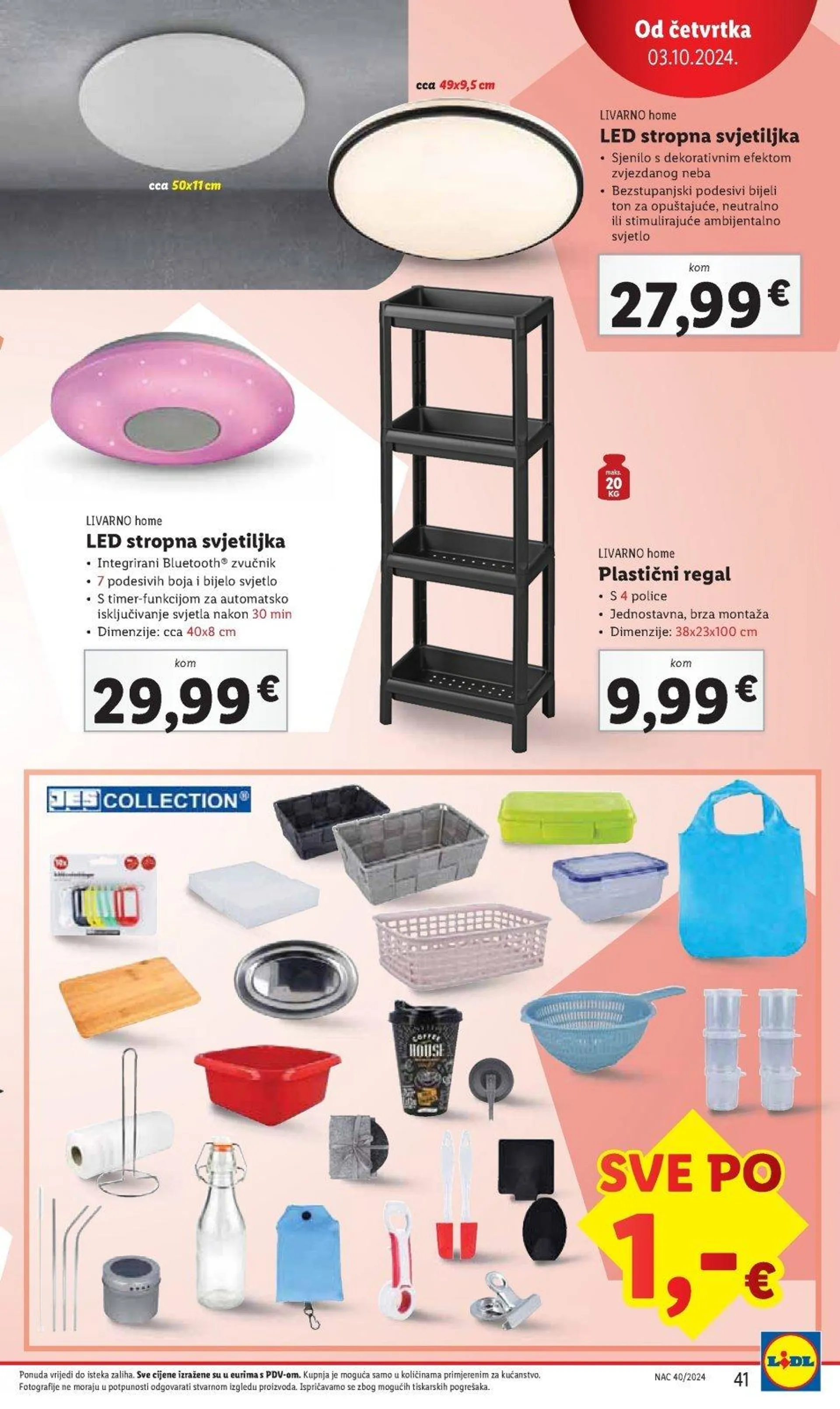 Katalog Lidl katalog do 06.10.2024 od 27. rujna do 6. listopada 2024. - Pregled Stranica 41