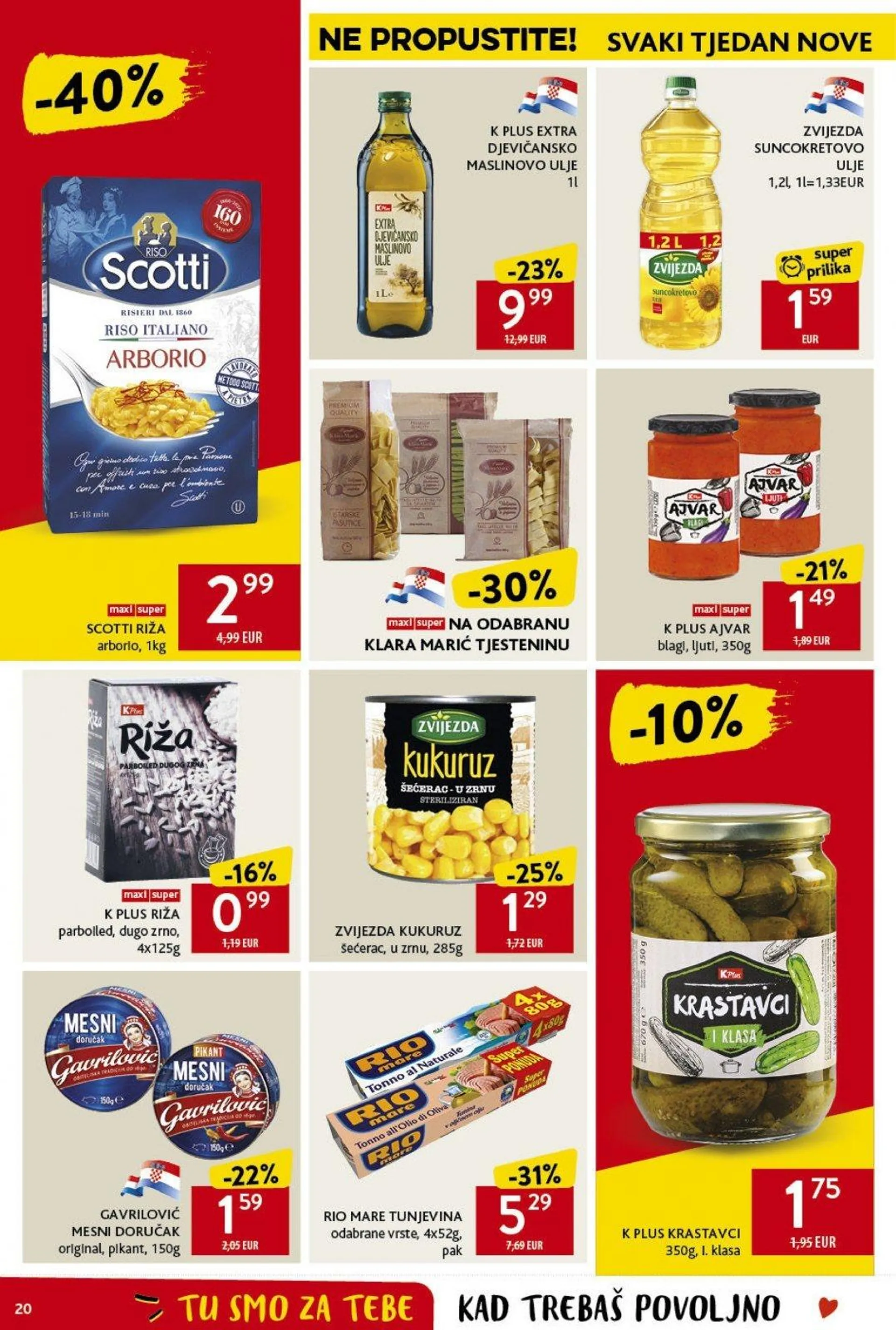 Katalog Konzum katalog do 02.10.2024 od 26. rujna do 2. listopada 2024. - Pregled Stranica 20