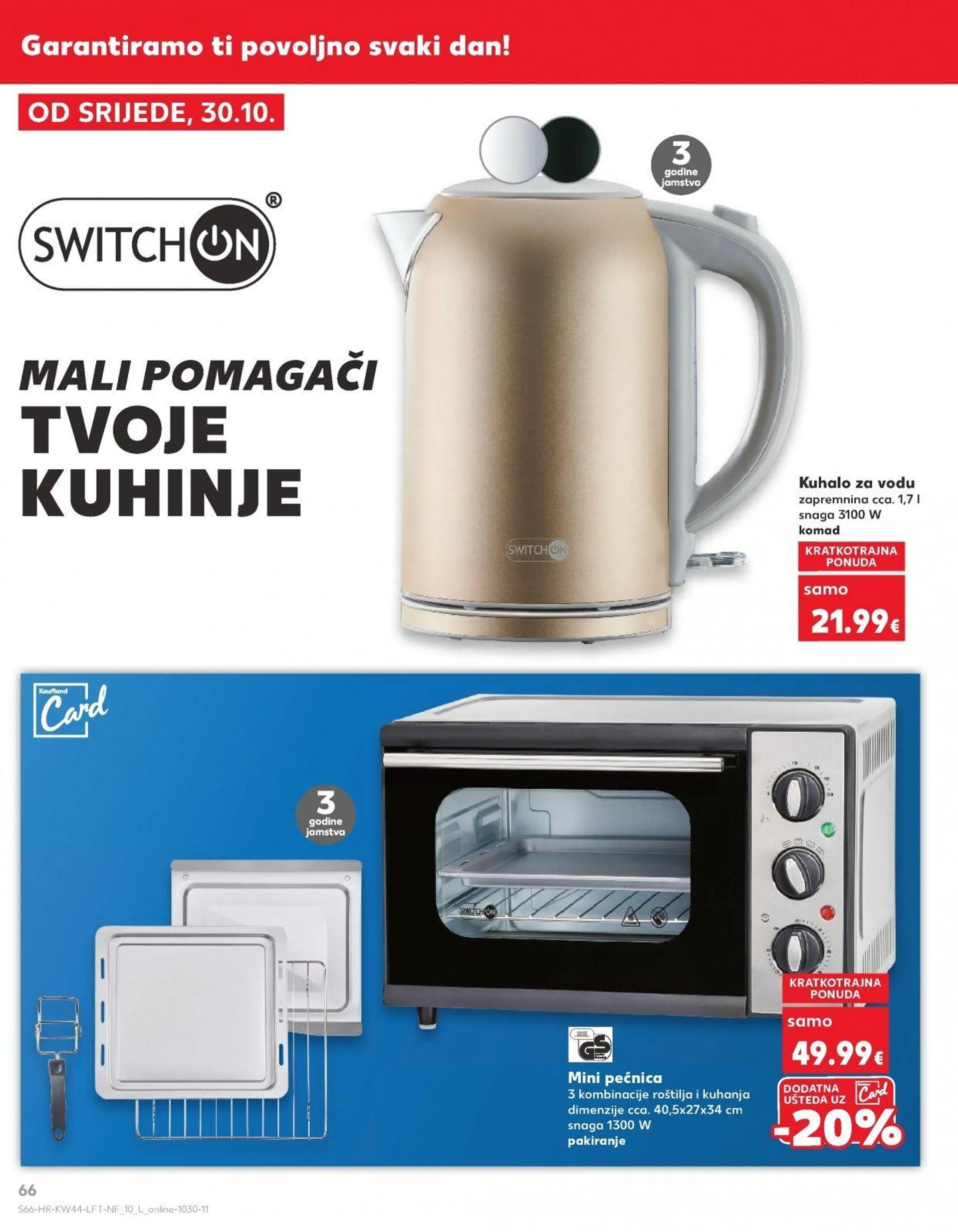 Katalog Kaufland katalog do 05.11.2024 od 30. listopada do 5. studenoga 2024. - Pregled Stranica 66